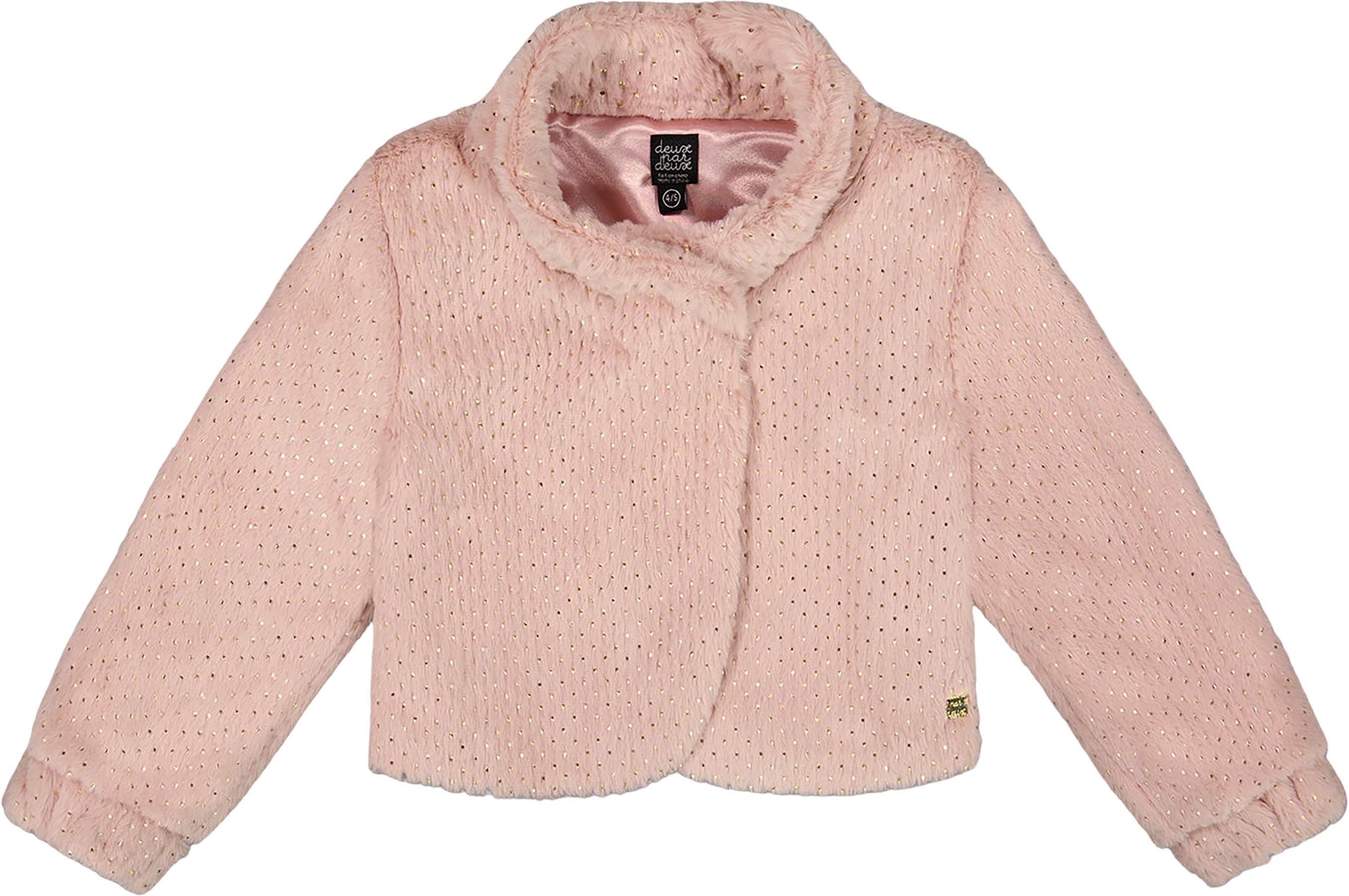 Product gallery image number 1 for product Fake Fur Short Jacket - Little Girl