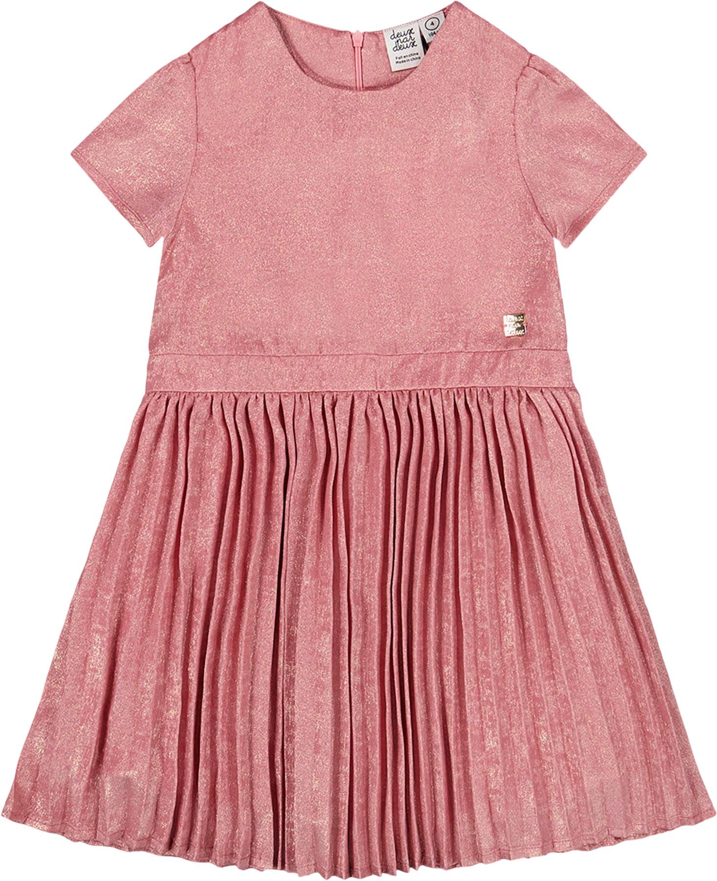 Product image for Short Sleeve Dress with Pleated Skirt - Big Girl