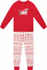 Colour: Red - White Fairisle