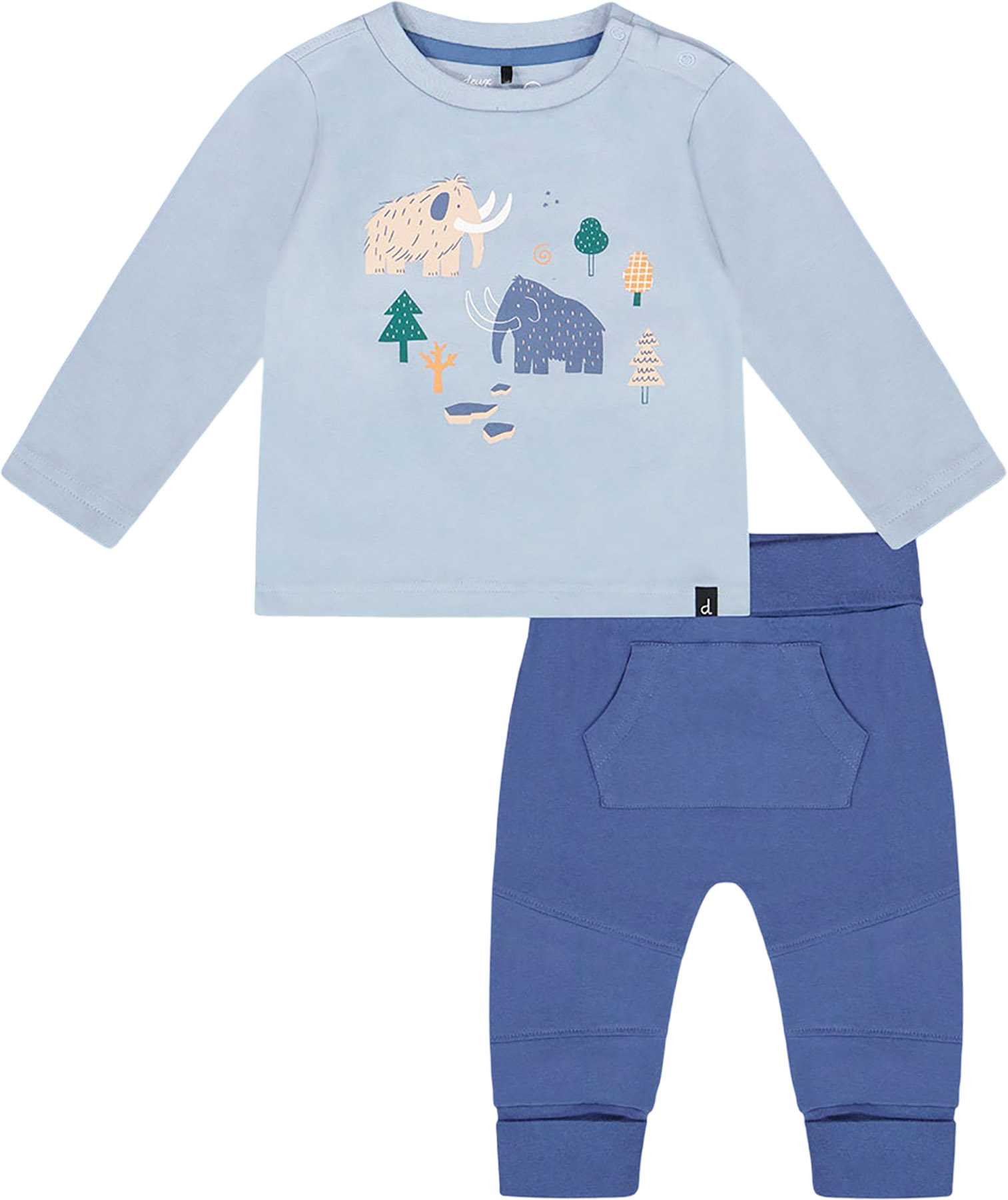 Product image for Organic Cotton Jersey Two-Piece Top and Pant Set - Little Boy
