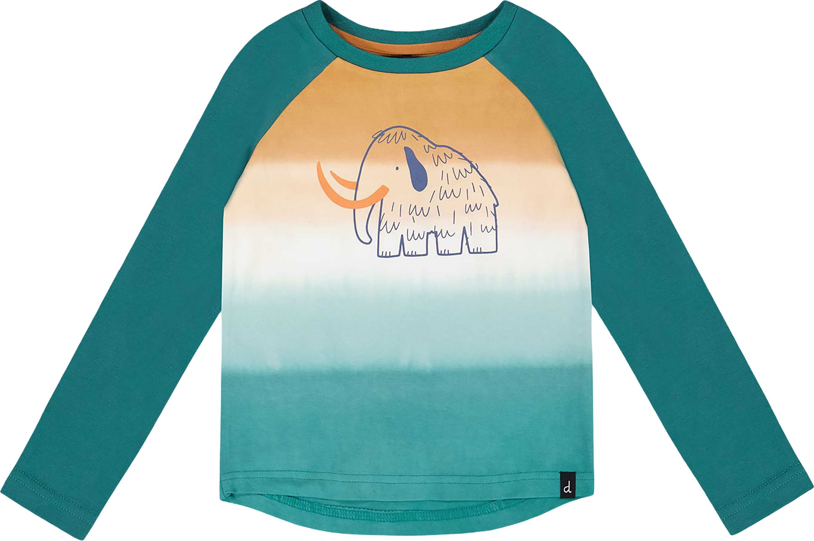 Product image for Organic Cotton Jersey Raglan Sleeve T-Shirt - Baby Boy