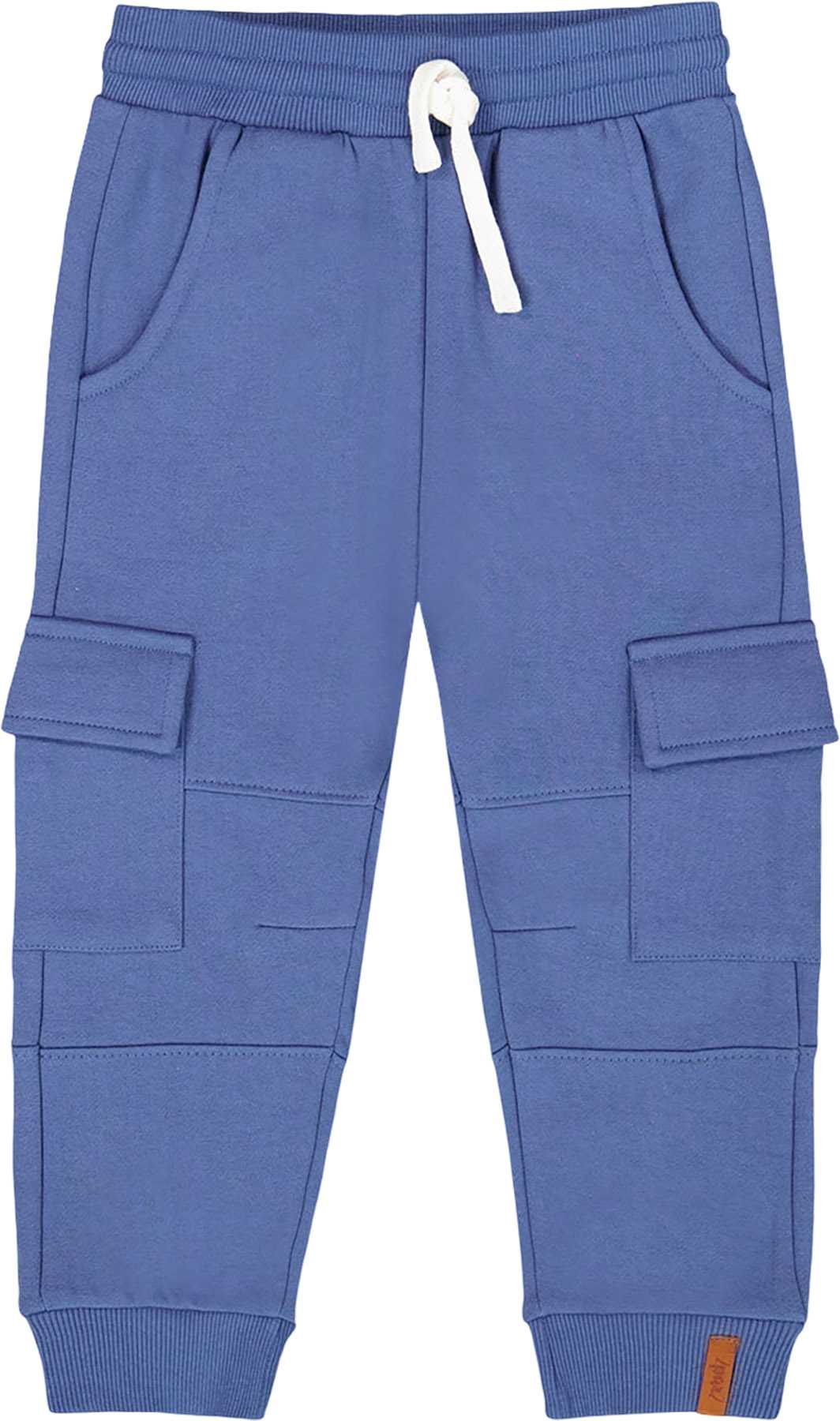 Image de produit pour Pantalon de survêtement en molleton avec poches cargo Bleu - Petit garçon