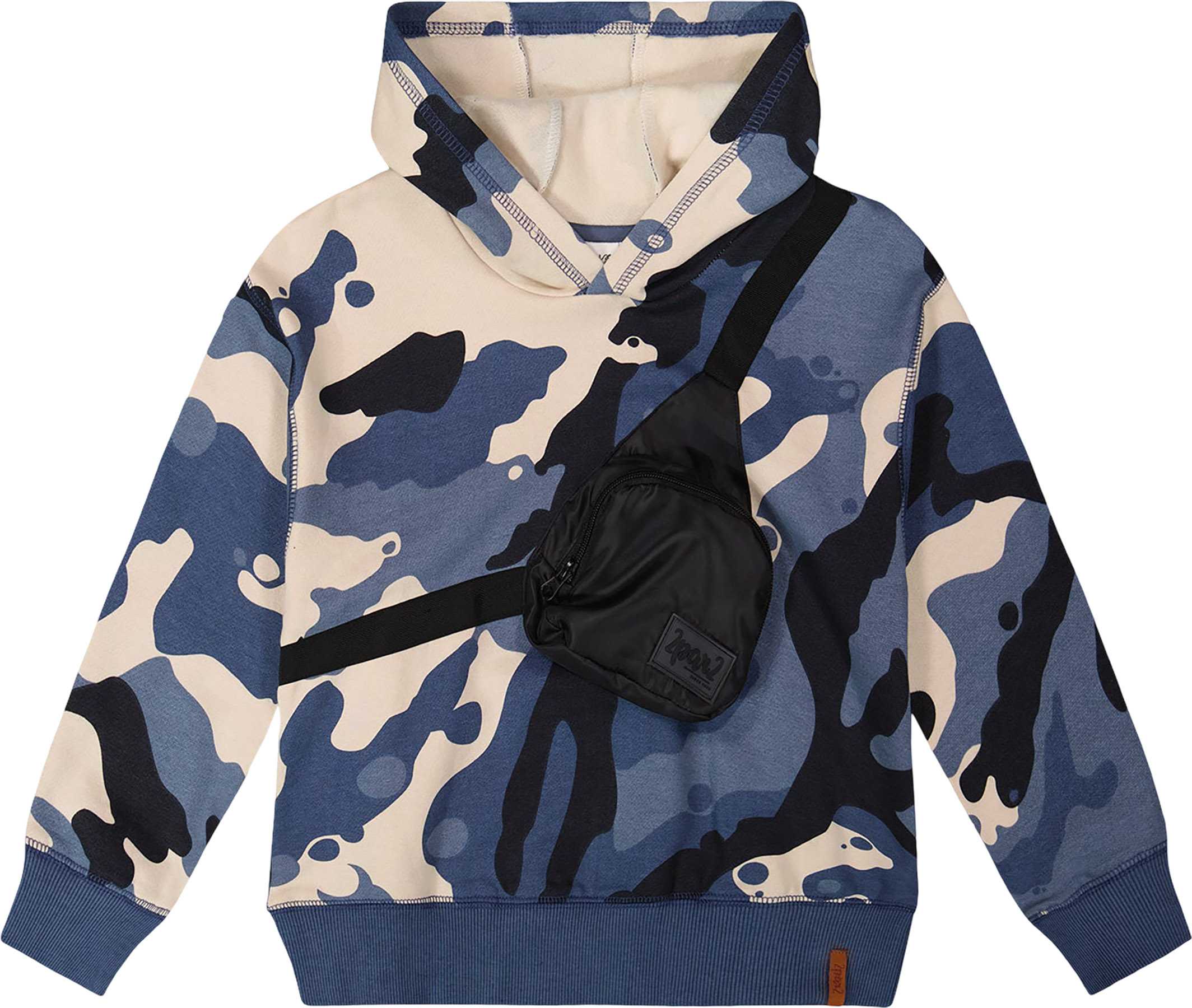 Product image for Hooded Fleece Sweatshirt with Crossbody Bag - Big Boy