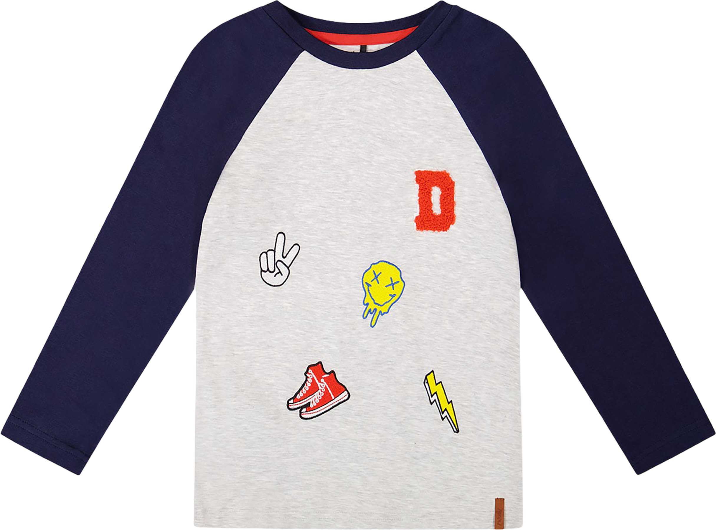Product image for Organic Cotton Raglan Sleeve T-Shirt - Little Boy