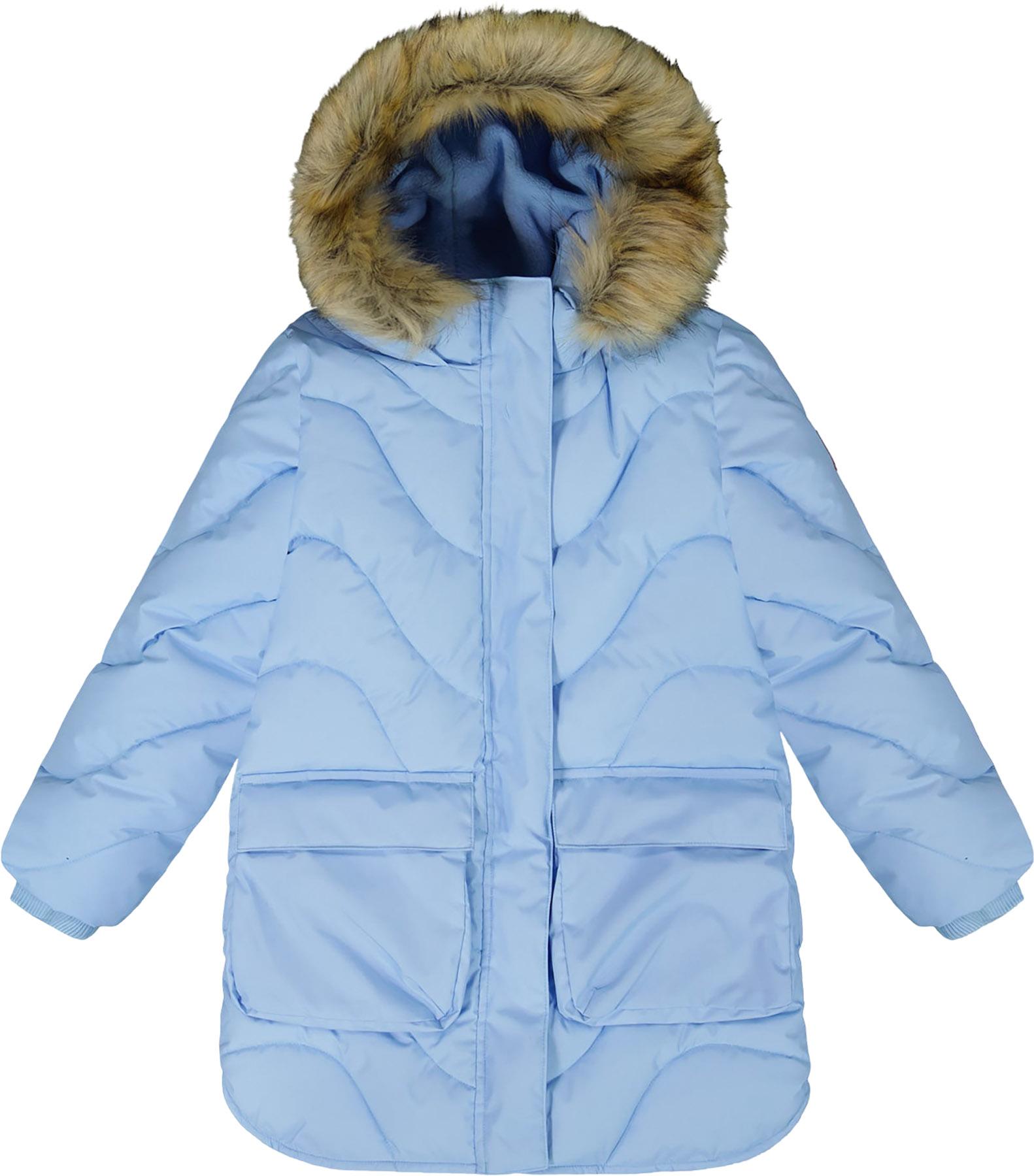 Product gallery image number 1 for product Long Wavy Quilt Puffy Winter Coat - Little Girl