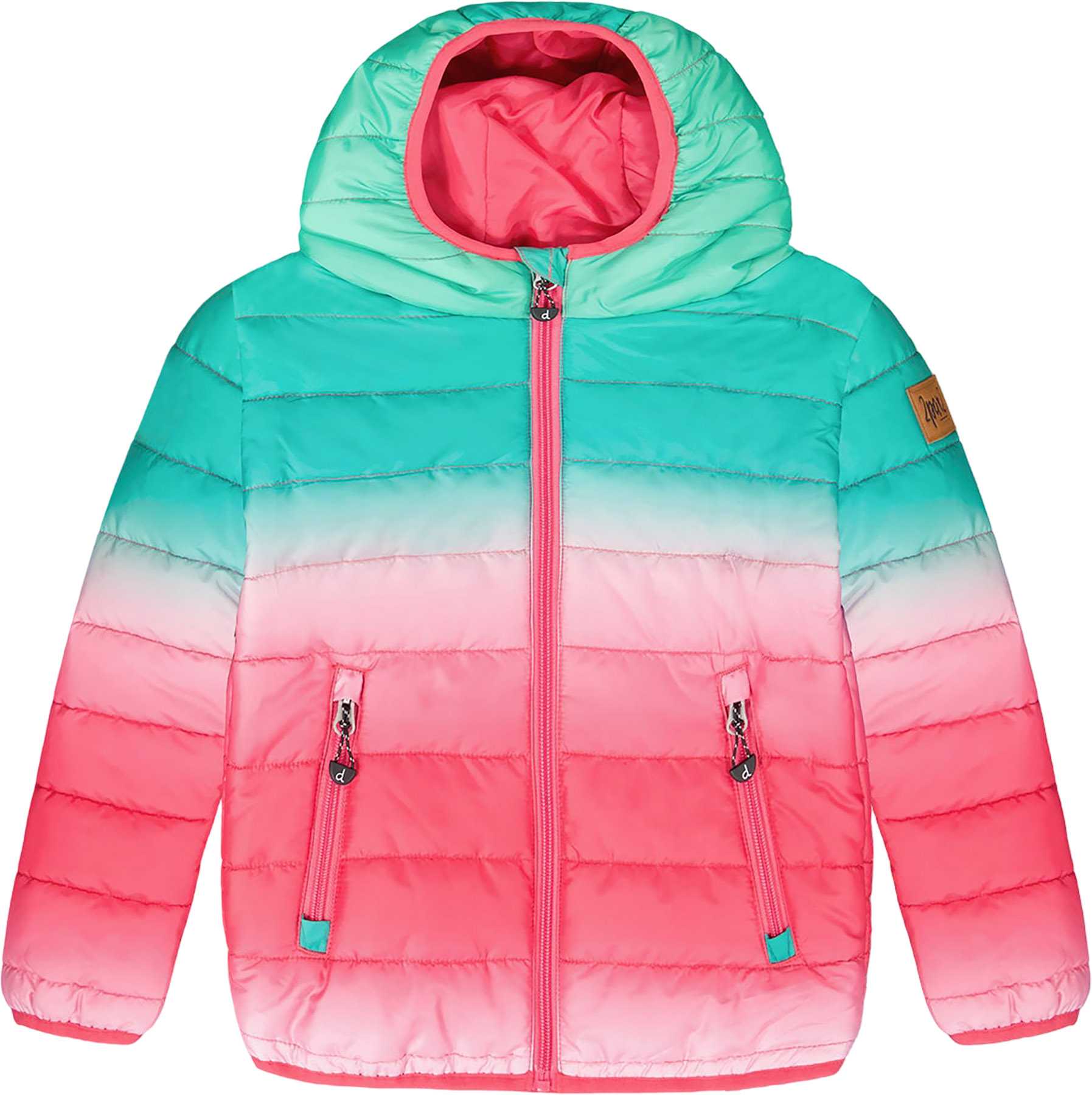 Product image for Quilted Mid-Season Gradient Jacket - Big Kids