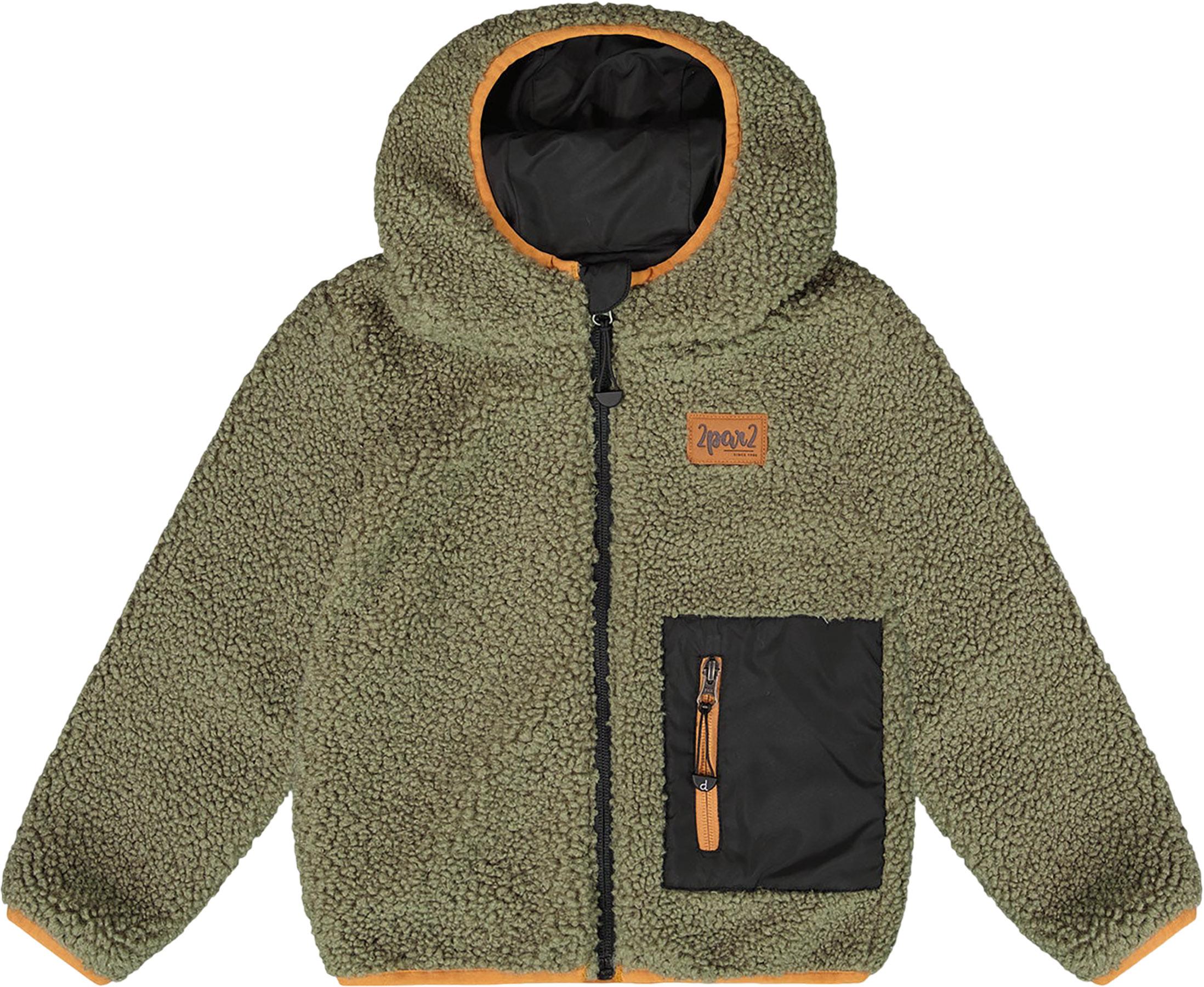 Product gallery image number 1 for product Reversible Mid-Season Sherpa Jacket - Big Kids