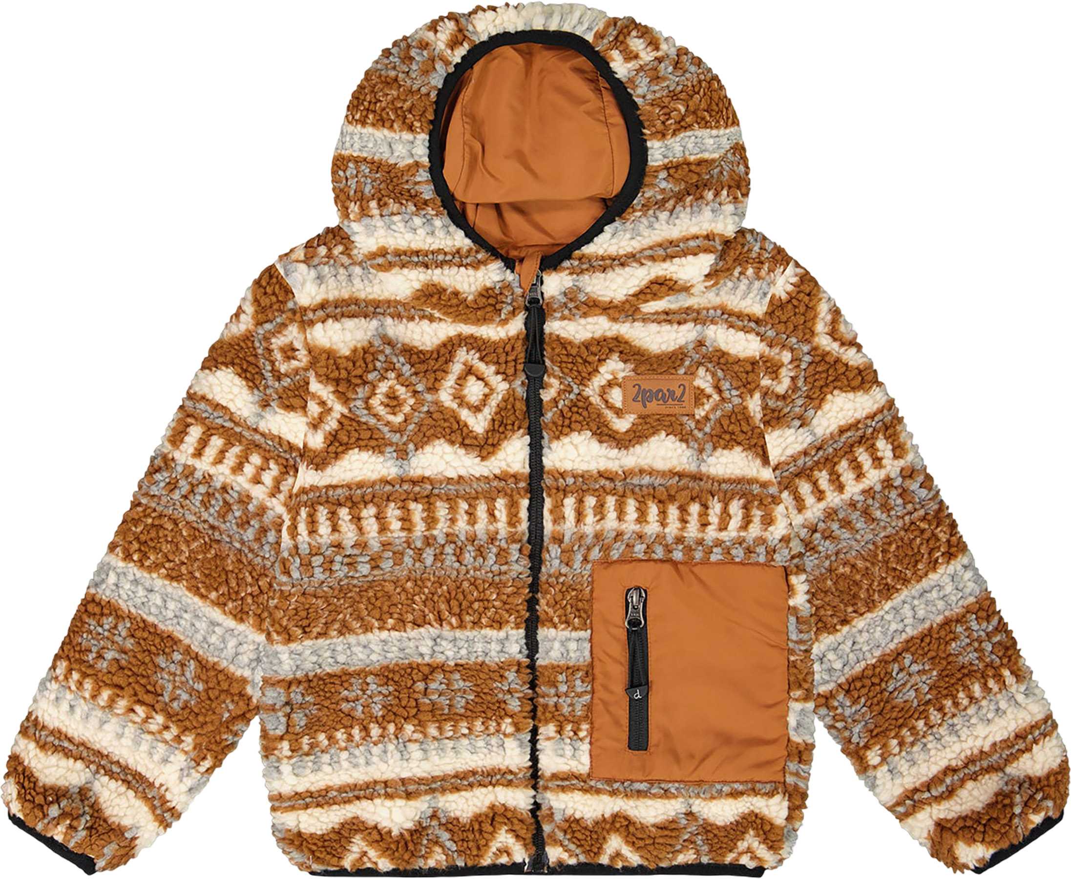Product image for Reversible Mid-Season Sherpa Jacket - Little Kids