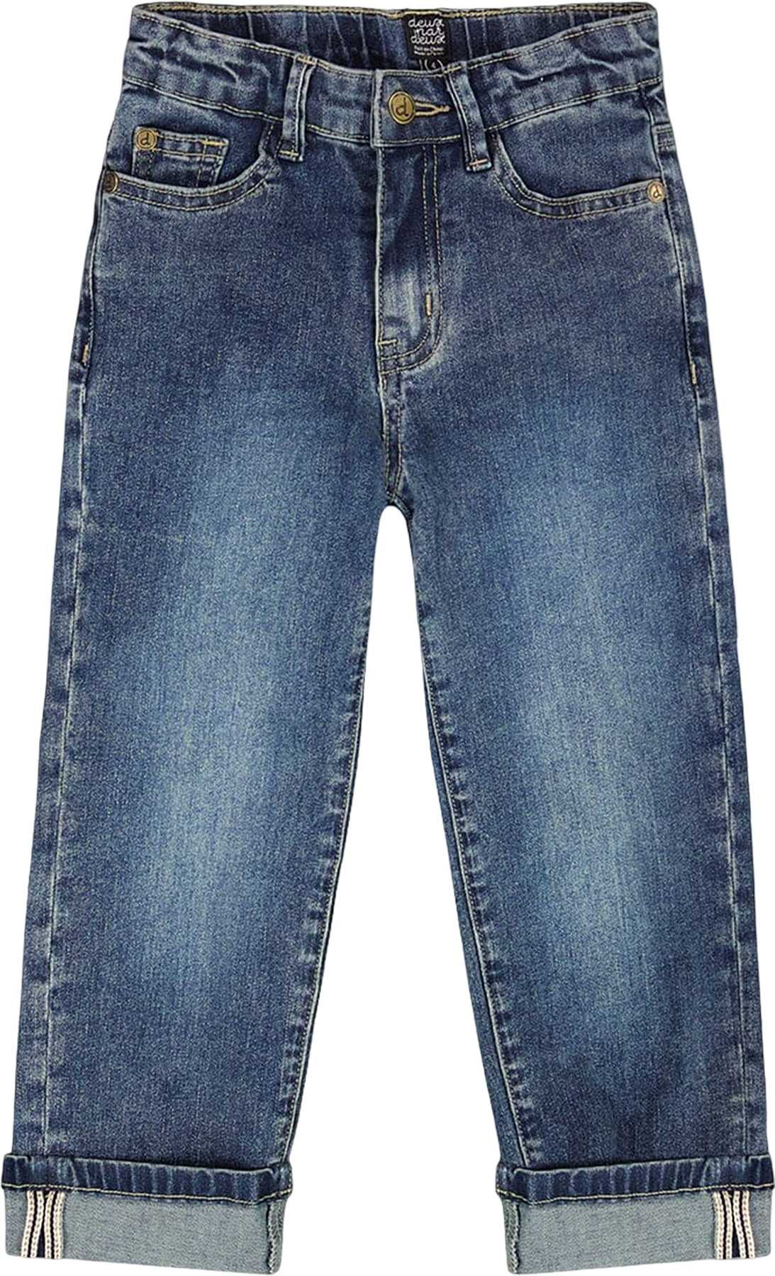 Product image for Stretch Jeans with Rolled Cuffs - Big Boy