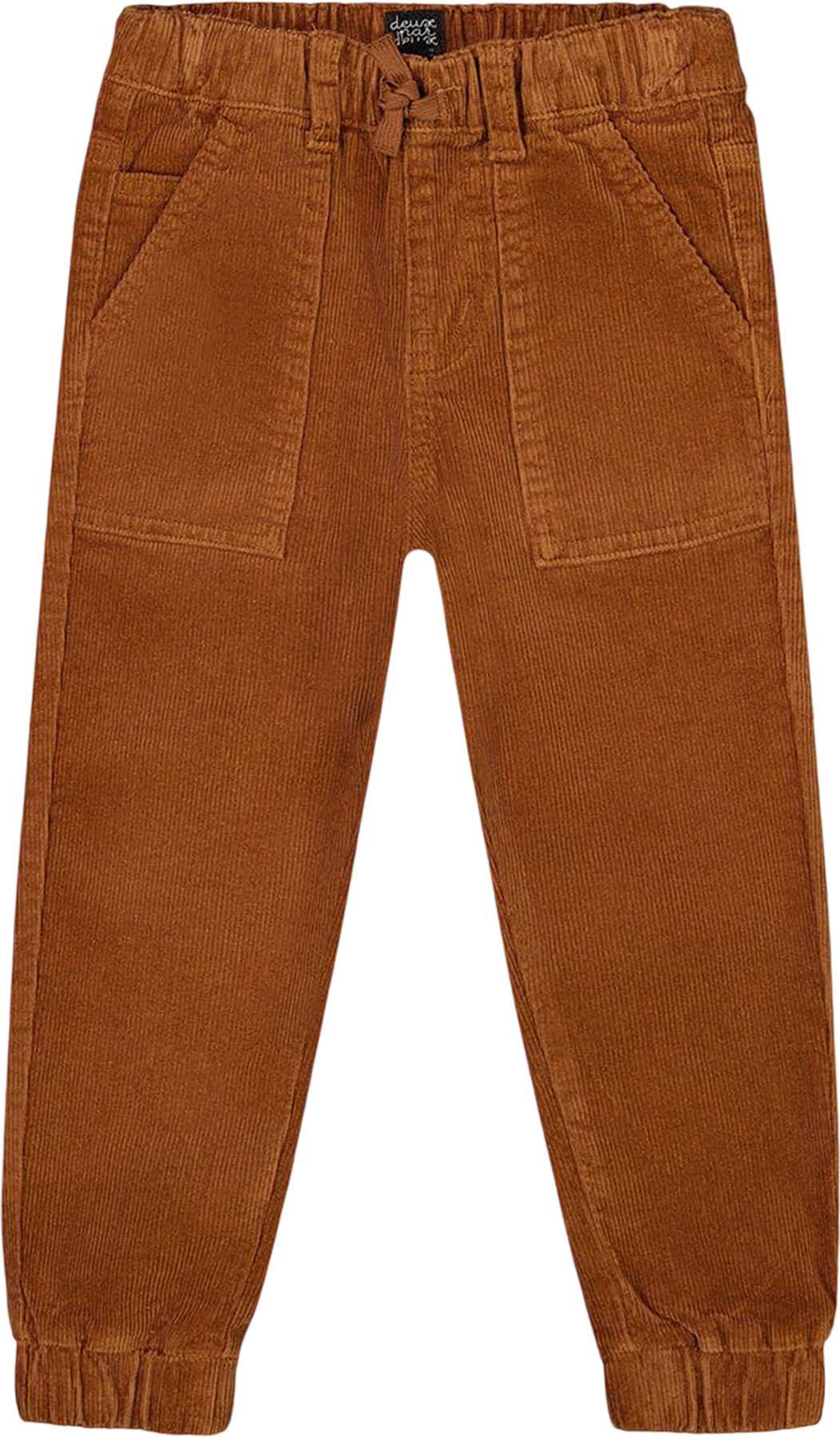 Image de produit pour Pantalon de jogging en velours côtelé extensible - Petit garçon