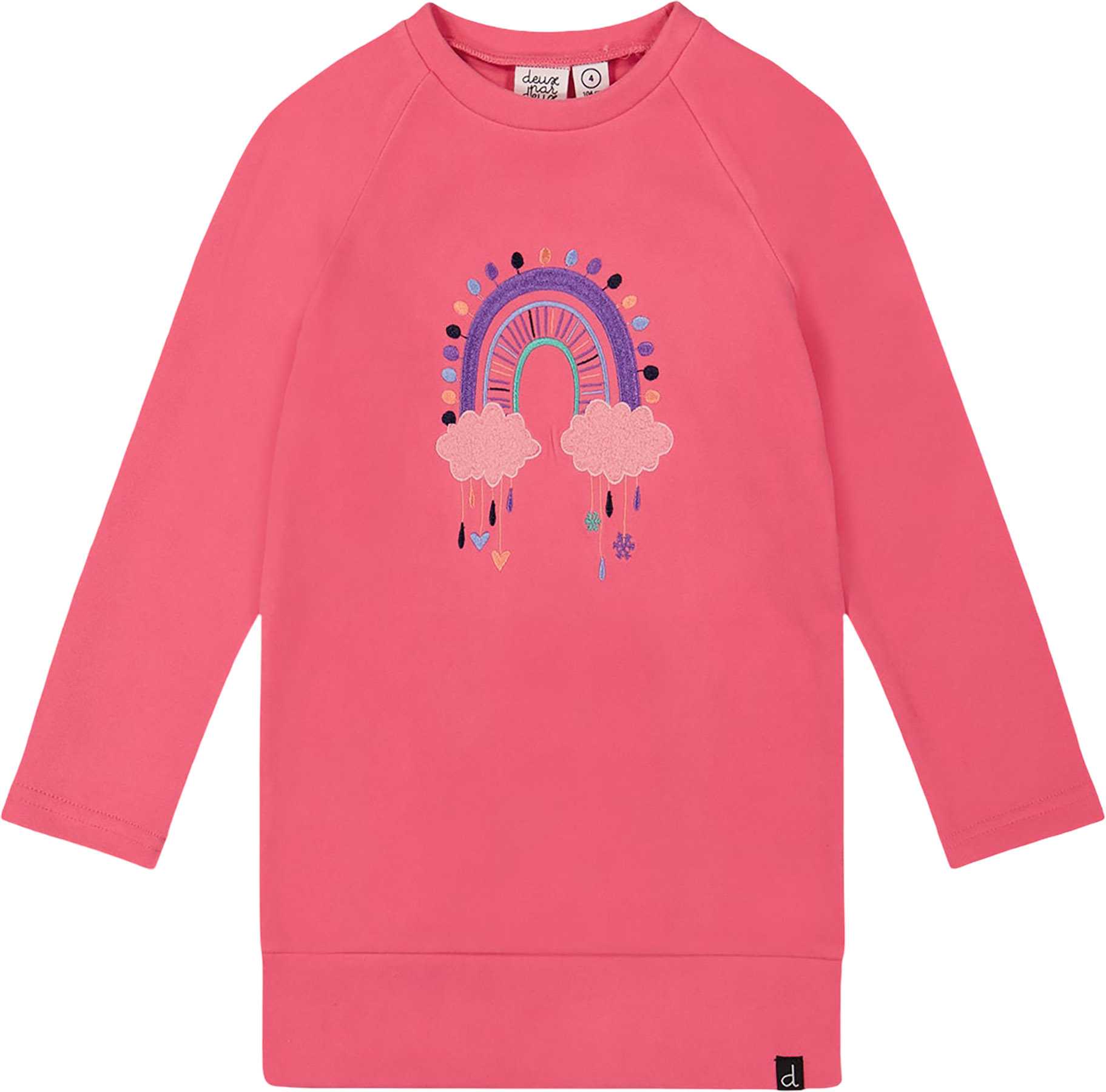 Product image for Super Soft Tunic T-Shirt with Embroidery - Little Girl