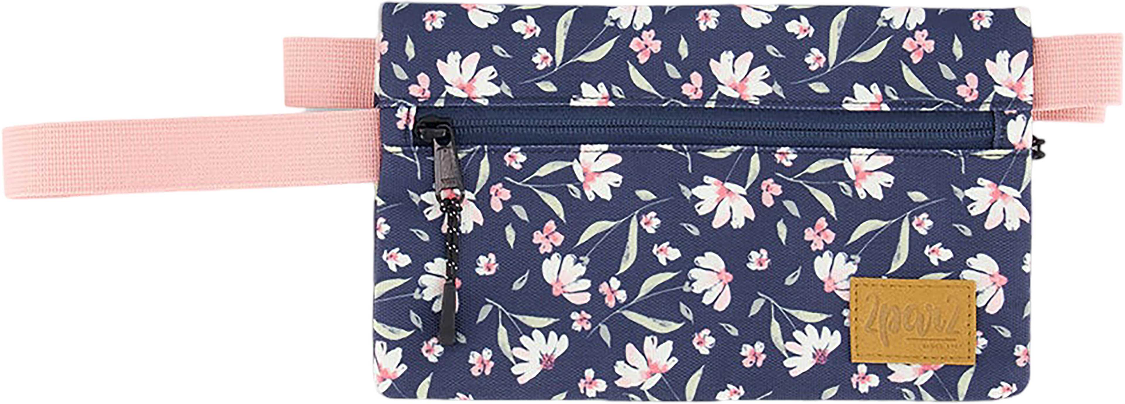 Navy Flower Print