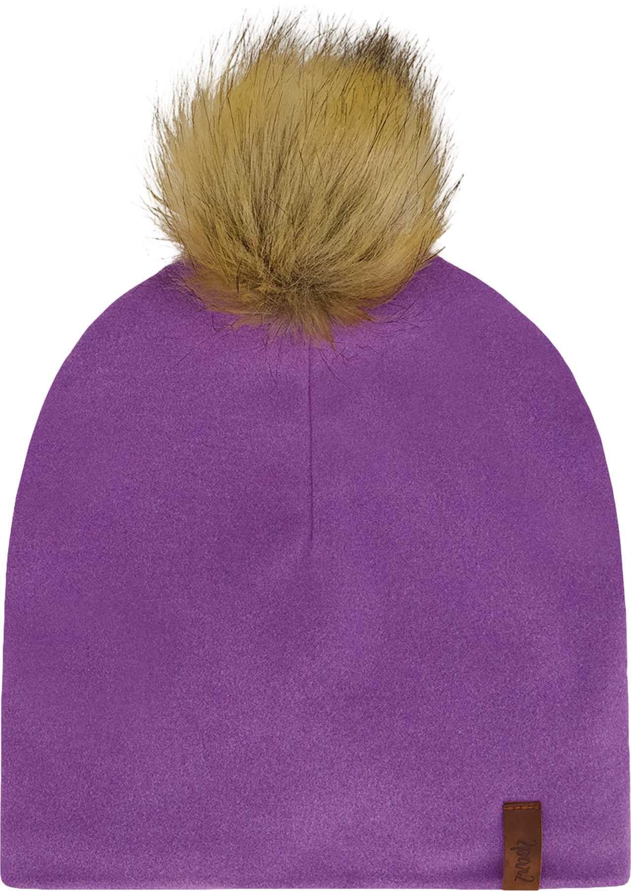 Product image for Mid-Season Jersey Removable Pompom Hat - Baby Girl