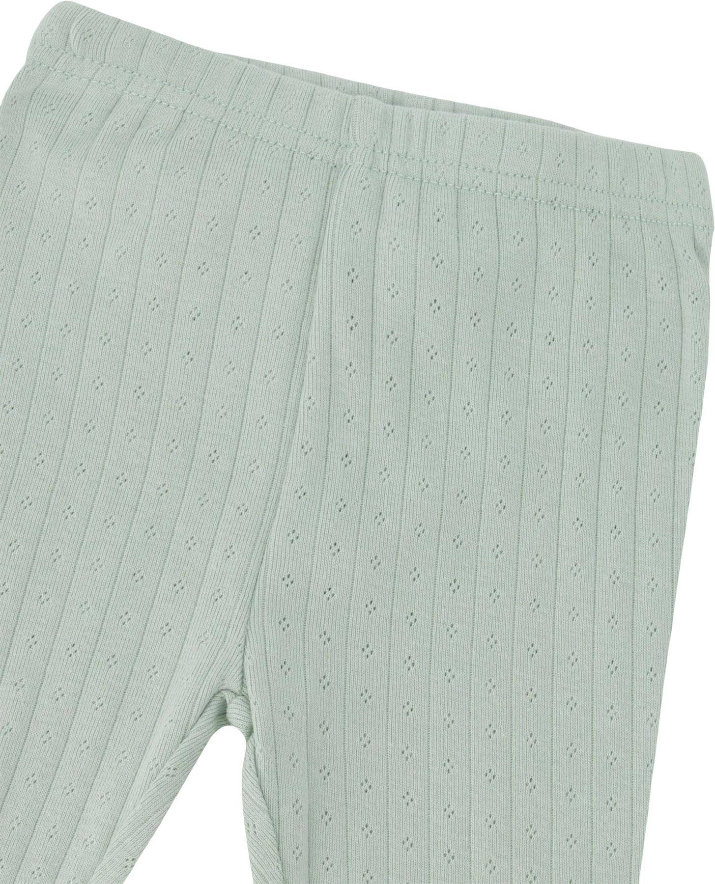 Product gallery image number 2 for product Printed Muslin Tunic and Pointelle Leggings Set - Baby Girl