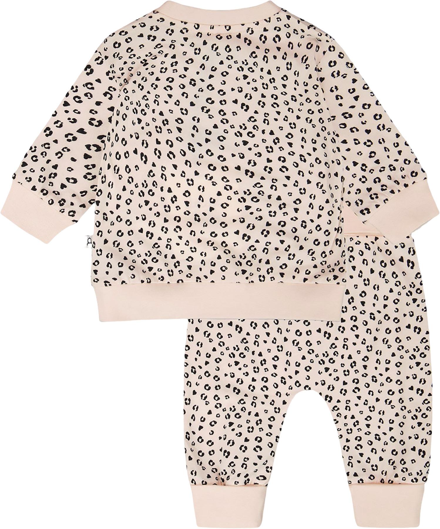 Product gallery image number 4 for product Printed Organic Cotton Jersey Sweater and Pant Set - Baby Girl