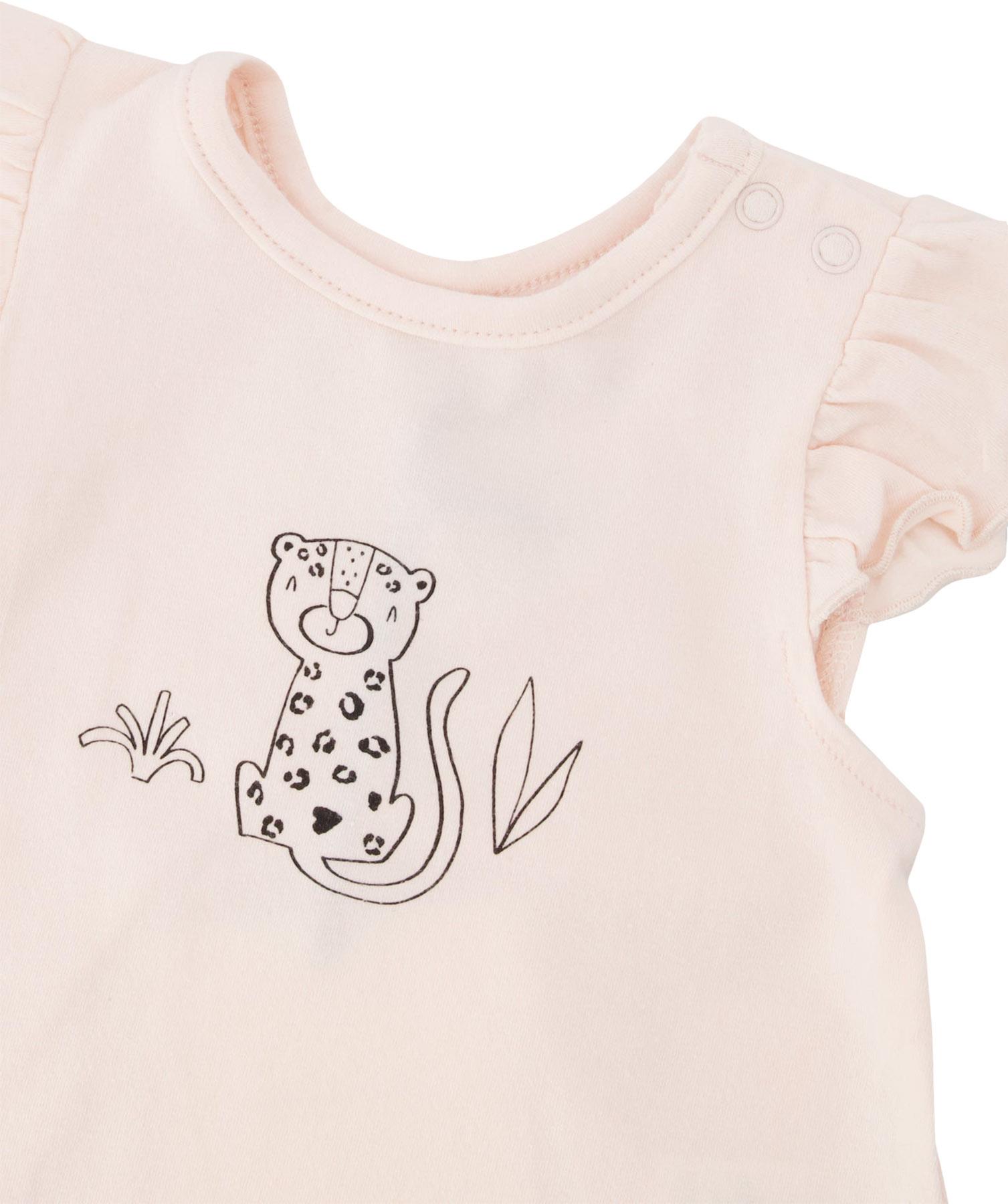 Product gallery image number 2 for product Printed Organic Cotton Jersey Top and Shorts Set - Baby Girl