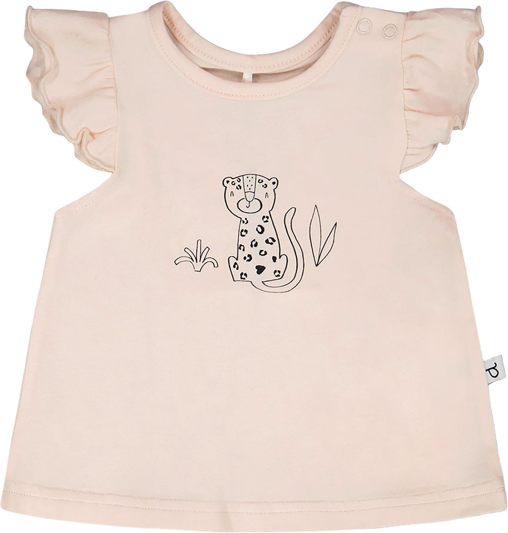 Product image for Printed Organic Cotton Jersey Top and Shorts Set - Baby Girl