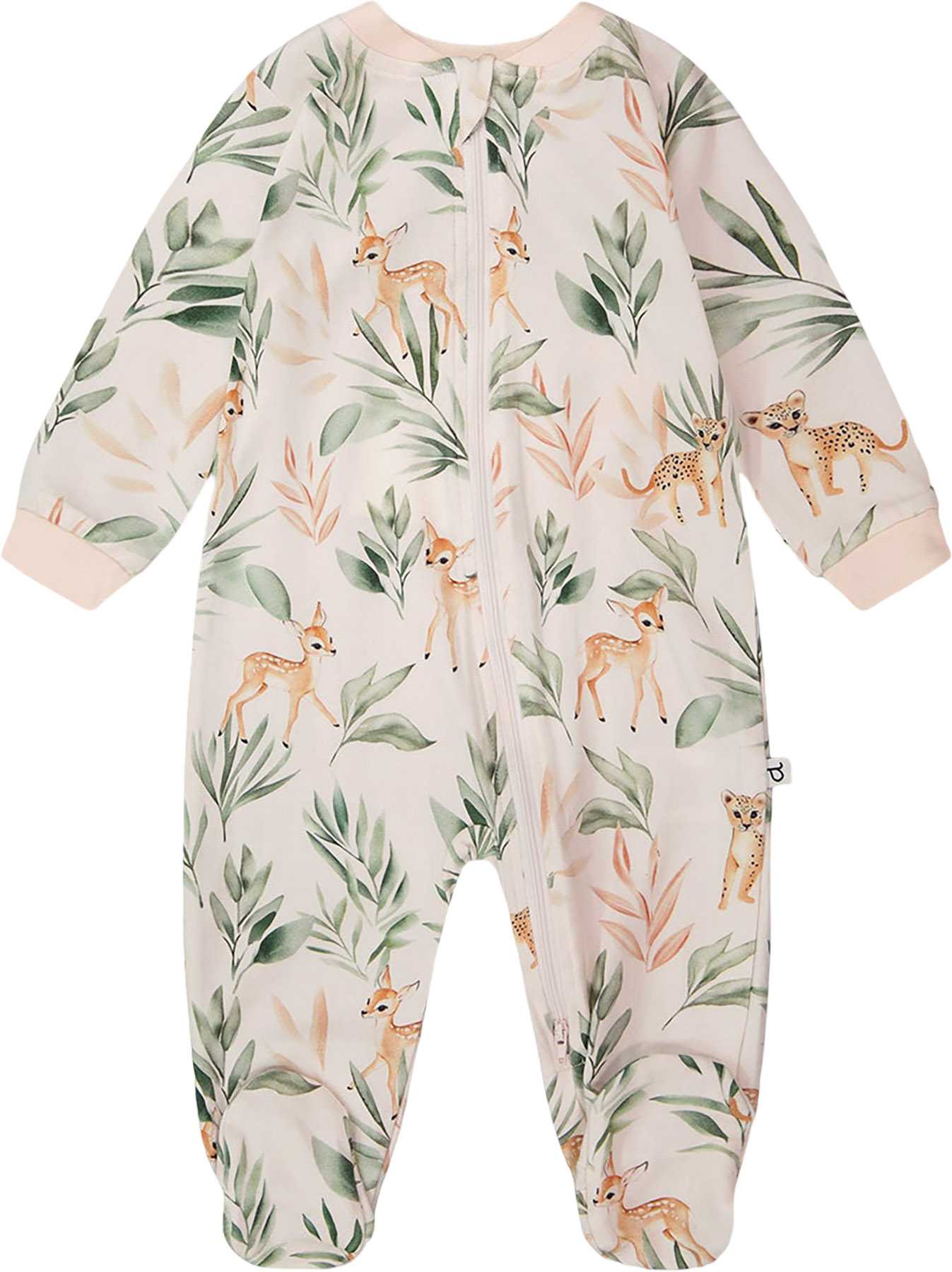 Peach Deer Print