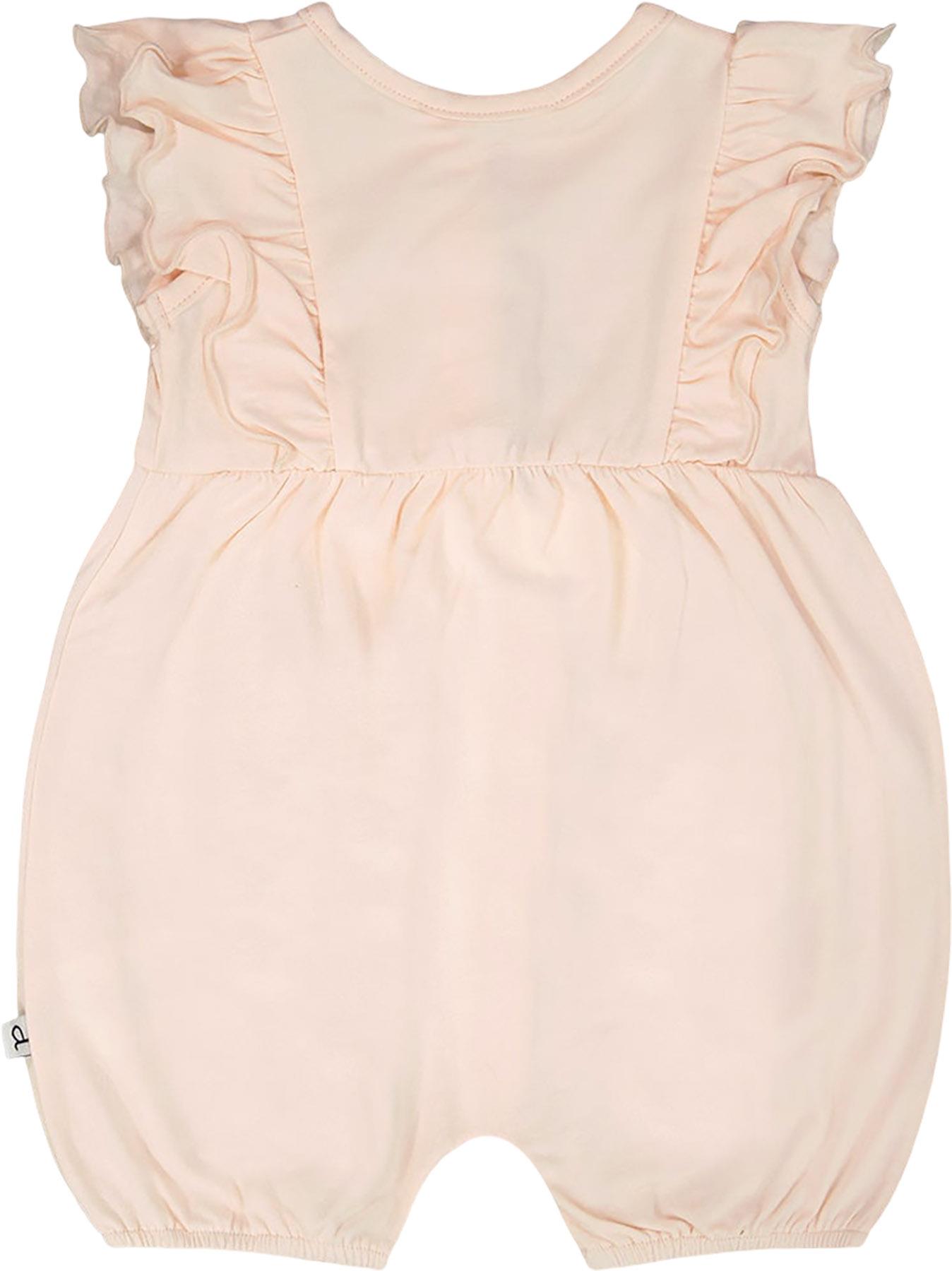 Product gallery image number 3 for product Organic Cotton Jersey Romper with Frills - Baby Girl