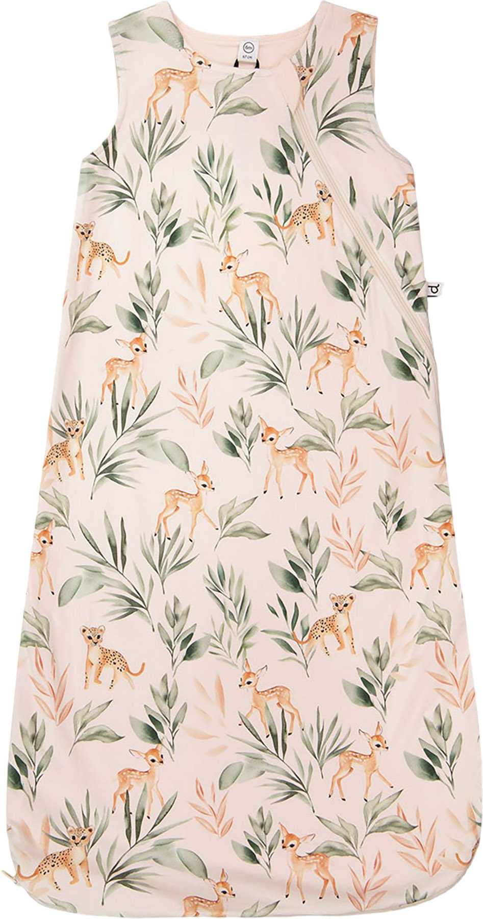 Peach Deer Print