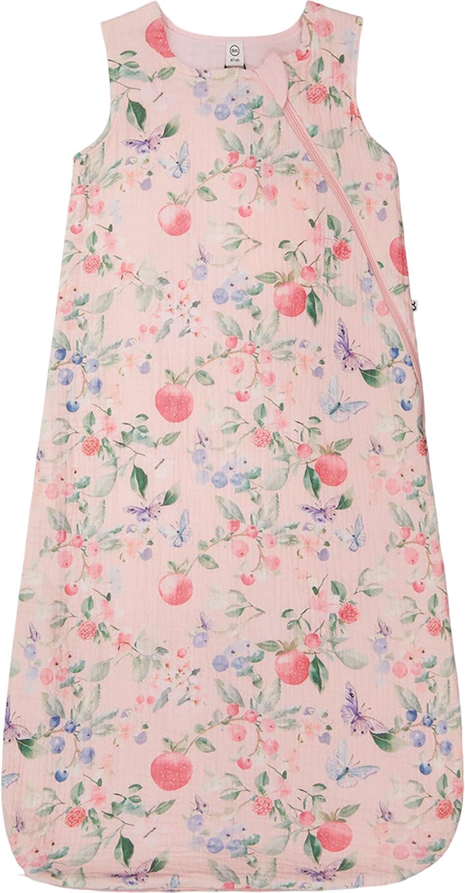 Product image for Printed Cotton Jersey Muslin Sleep Sack - Baby Girl