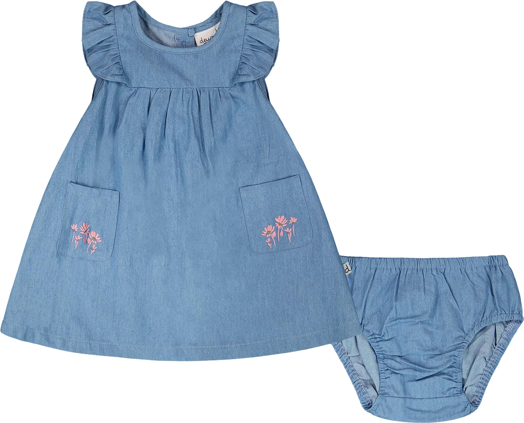 Product image for Chambray Dress and Bloomer Set - Baby Girl