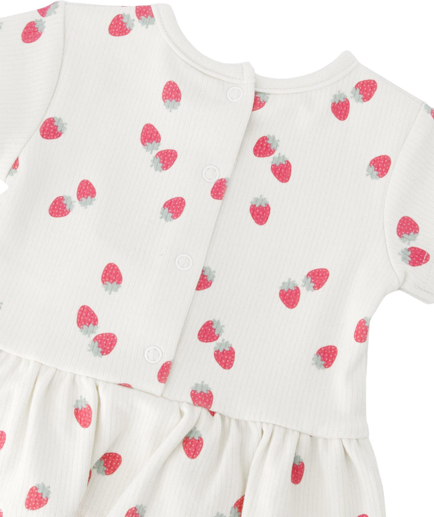 Product gallery image number 2 for product Printed Cotton Rib Jersey Top and Shorts Set - Baby Girl
