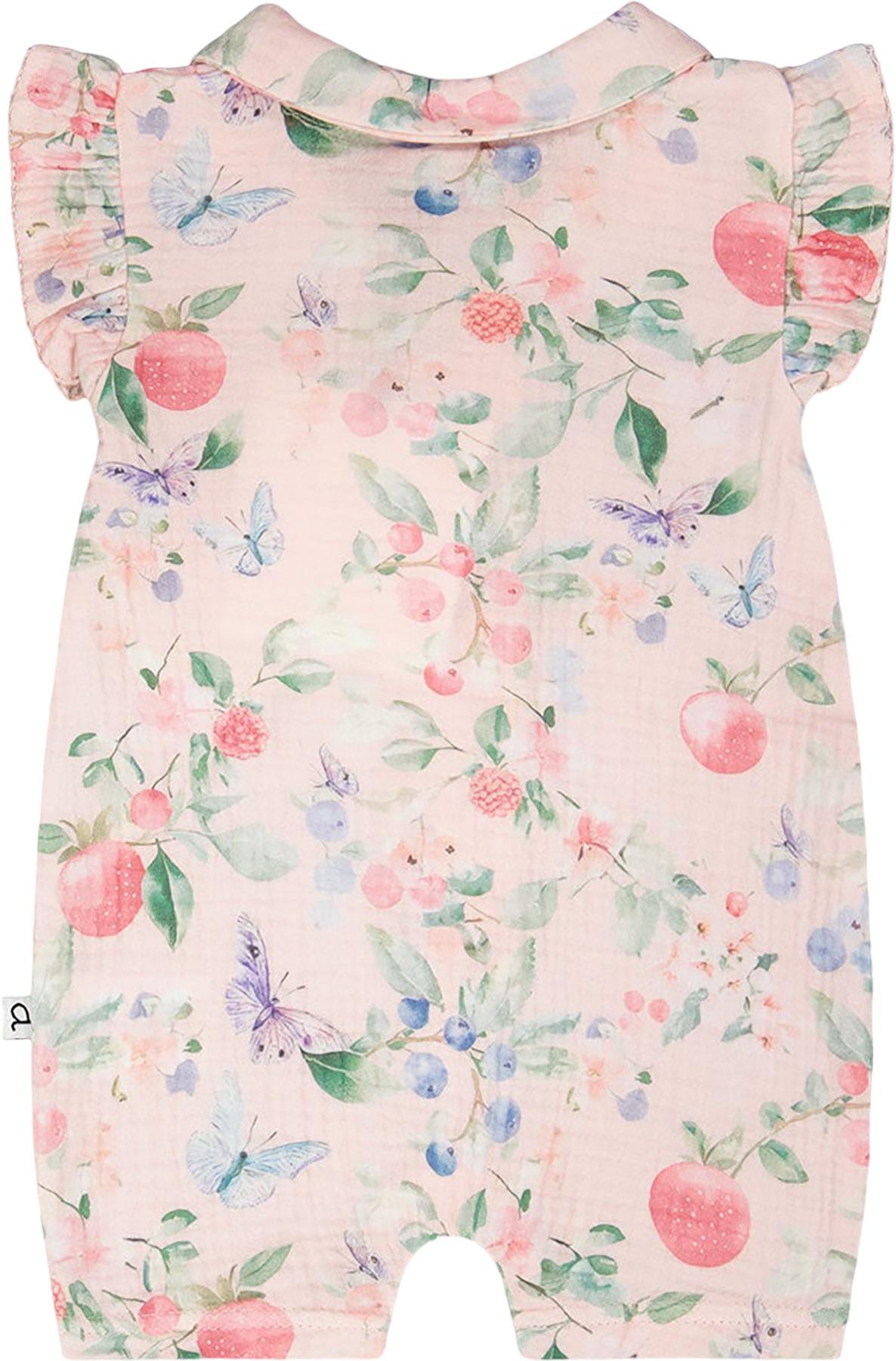 Product gallery image number 3 for product Printed Cotton Muslin Romper - Baby Girl