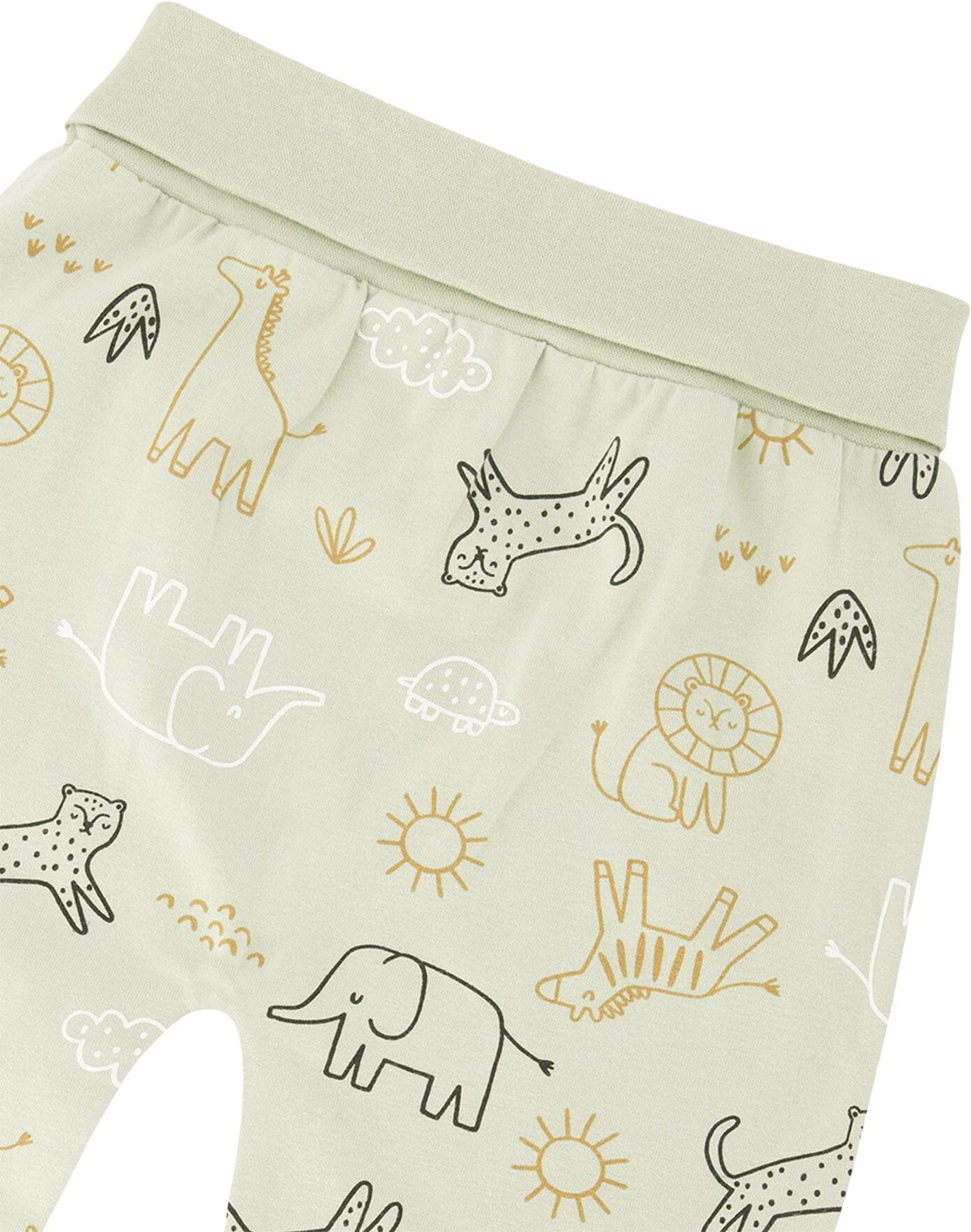 Product gallery image number 3 for product Printed Organic Cotton Jersey Sweater and Pant Set - Baby Boy