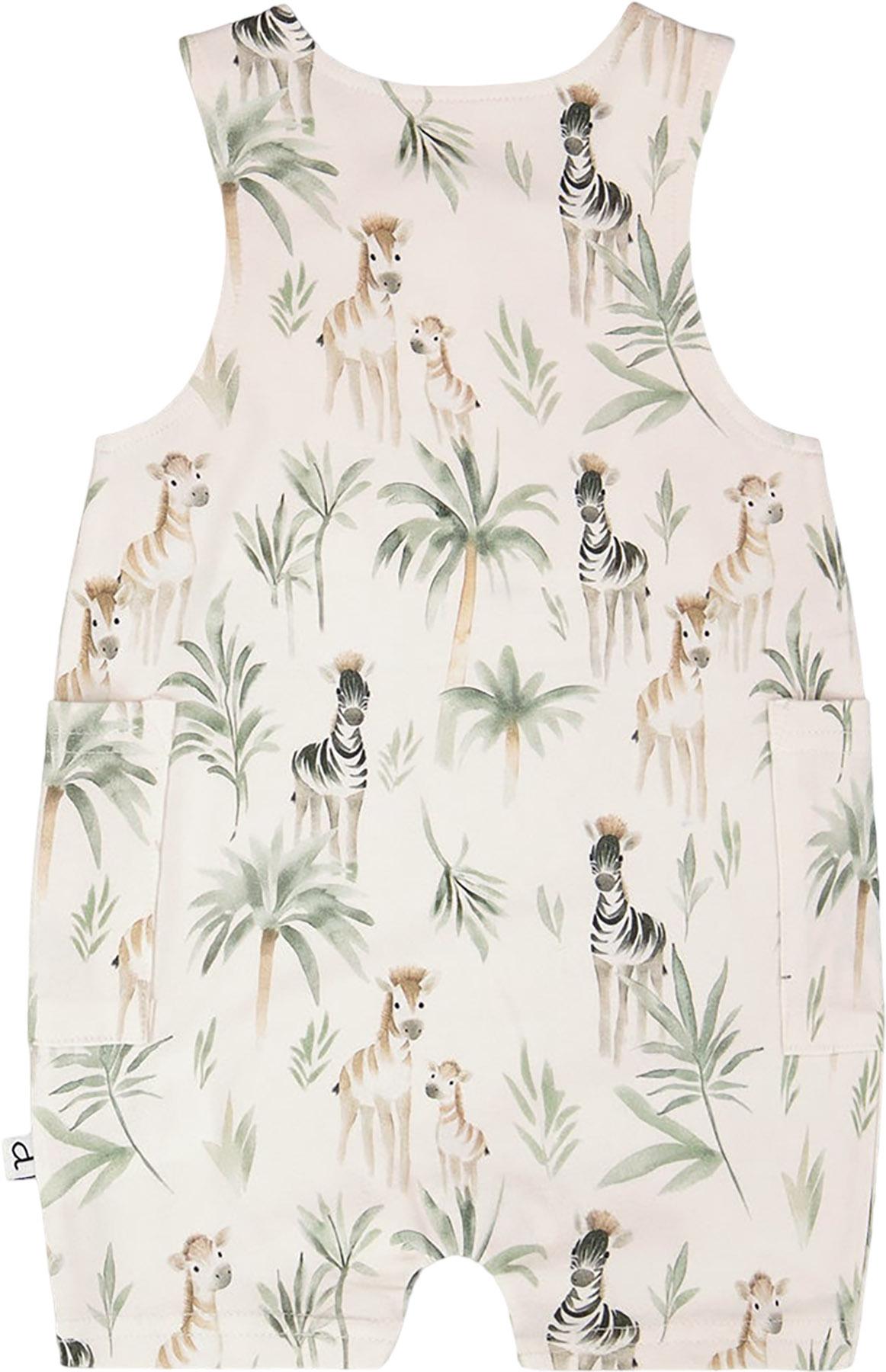 Product gallery image number 2 for product Printed Organic Cotton Jersey Romper - Baby Boy