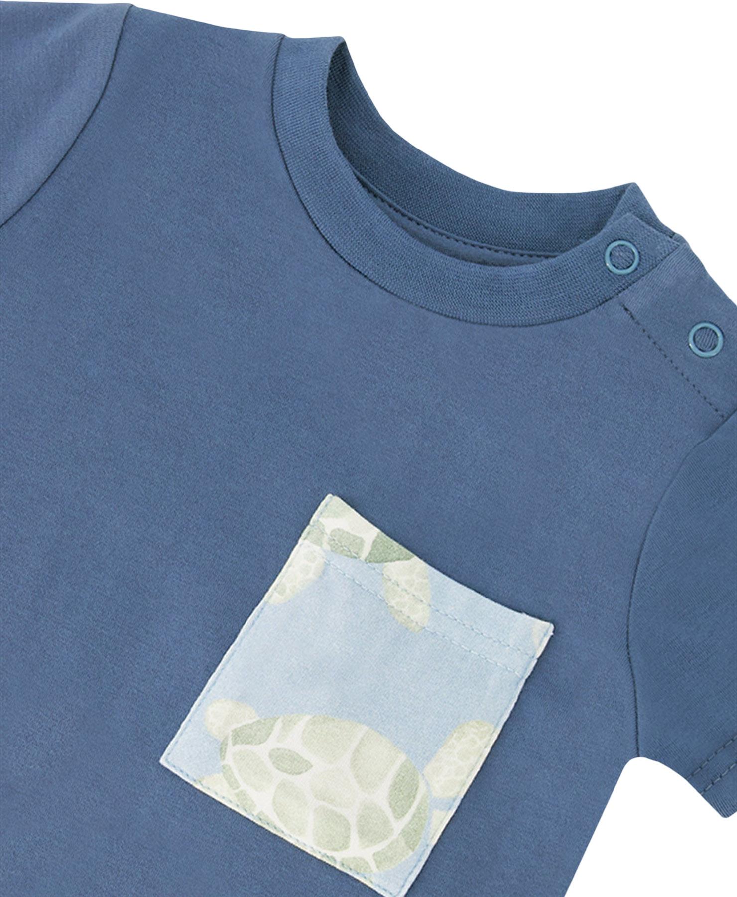Product gallery image number 3 for product Printed Organic Cotton Jersey T-Shirt and Pant Set - Baby