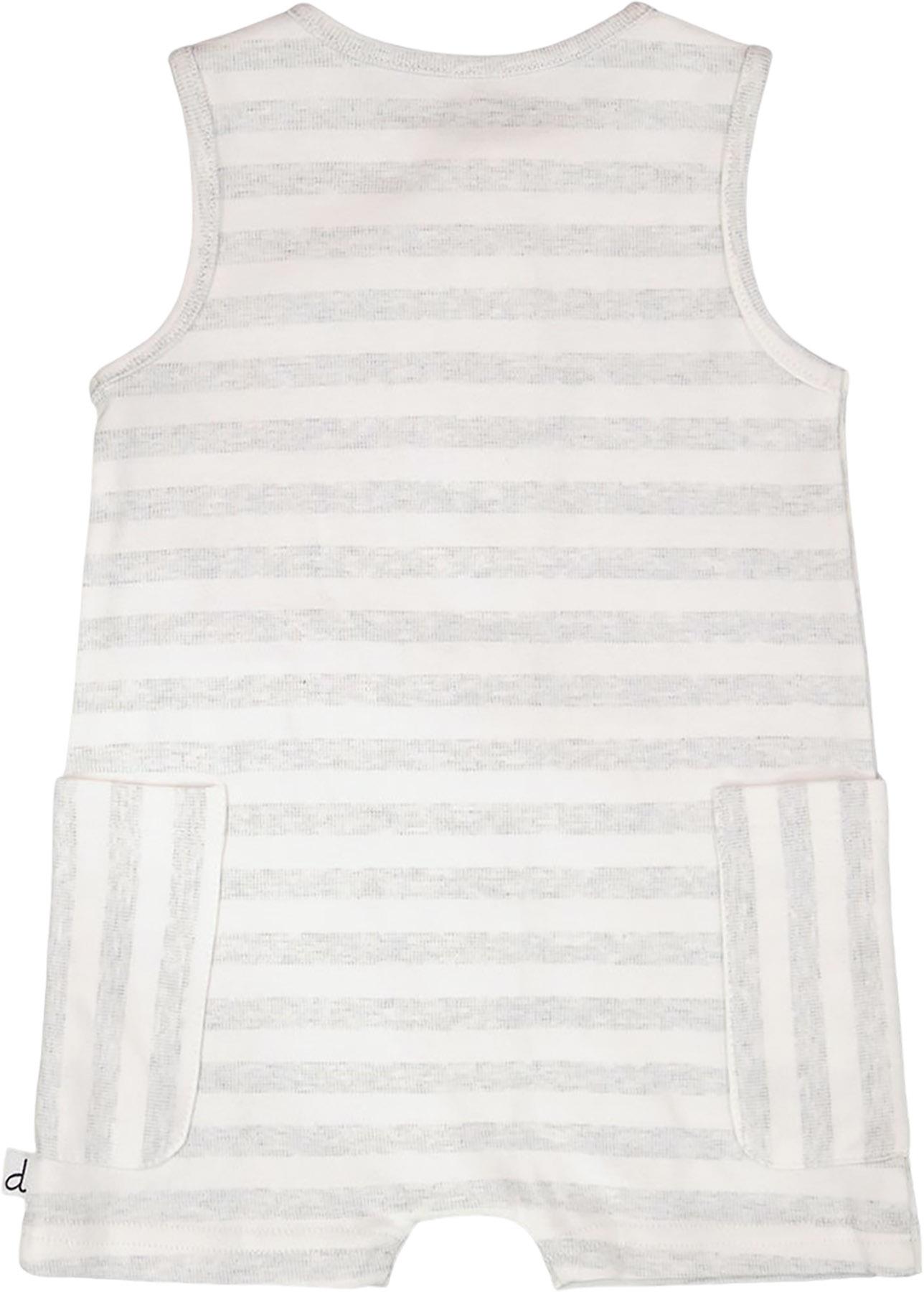 Product gallery image number 2 for product Cotton Striped Romper - Baby Boy