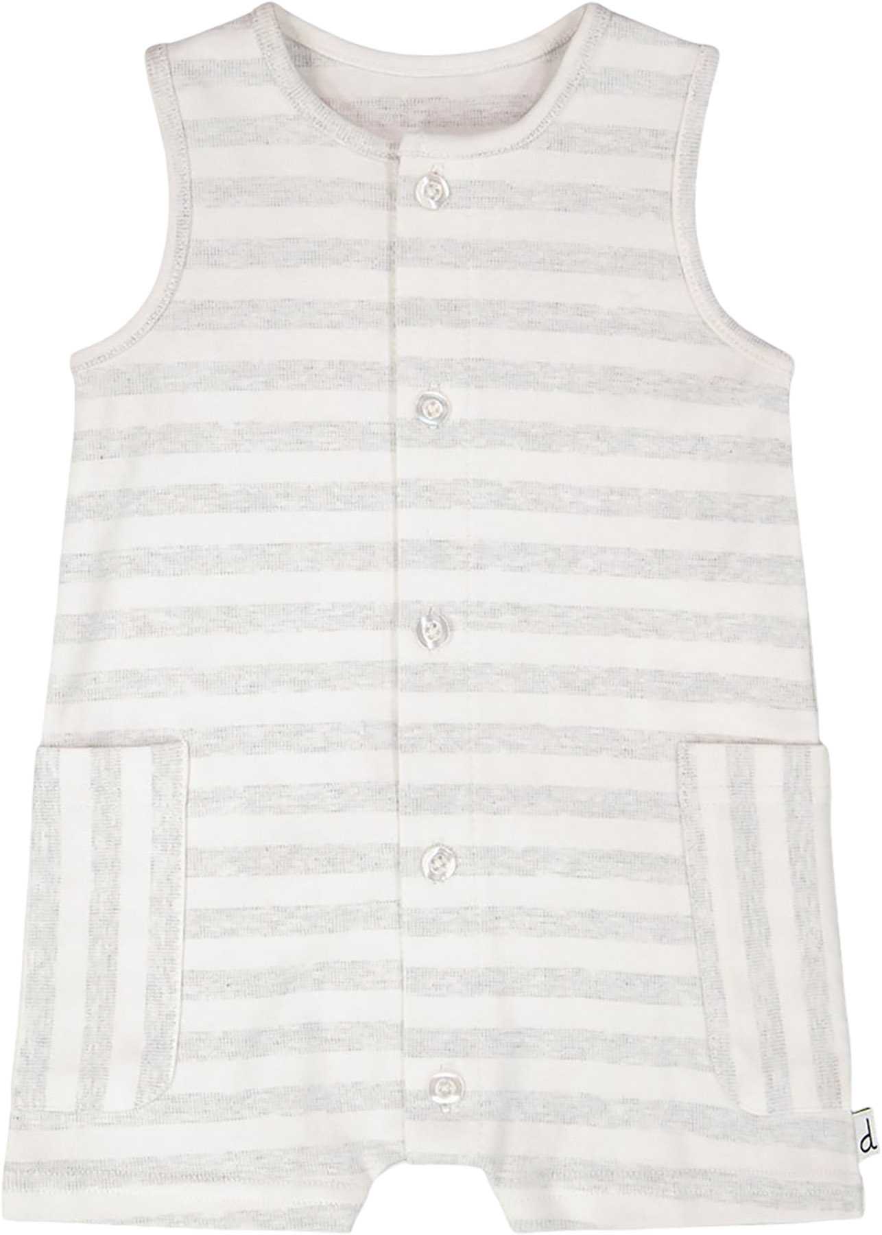 White - Grey Stripes