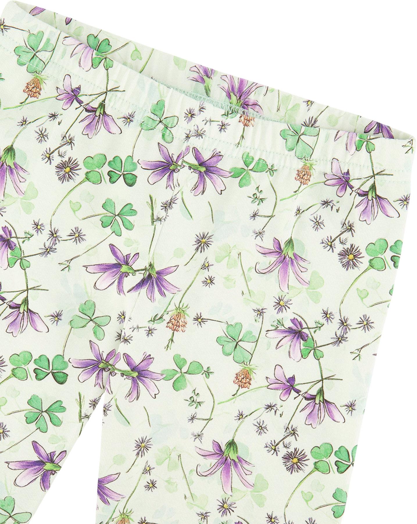 Product gallery image number 3 for product Printed Jersey Tunic and Cotton Capri Set - Little Girl