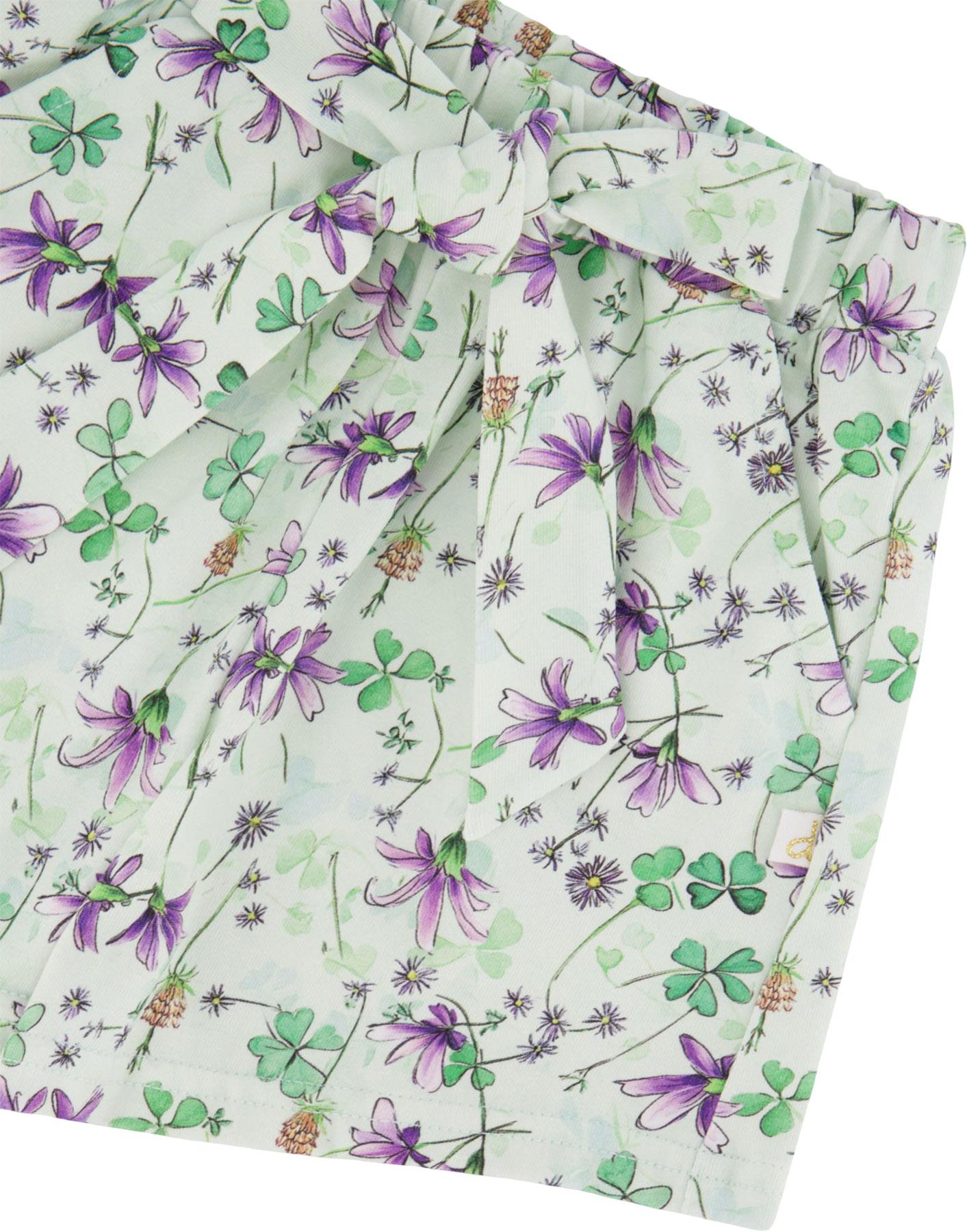 Product gallery image number 3 for product Printed Jersey Shorts - Little Girl