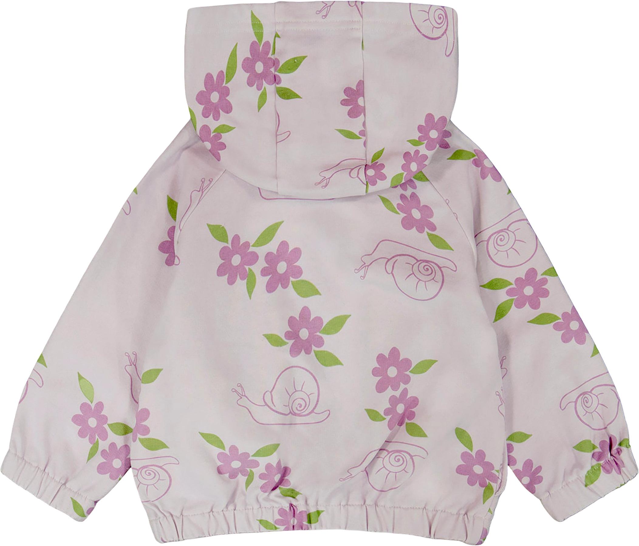 Product gallery image number 3 for product Printed French Terry Hooded Cardigan - Baby