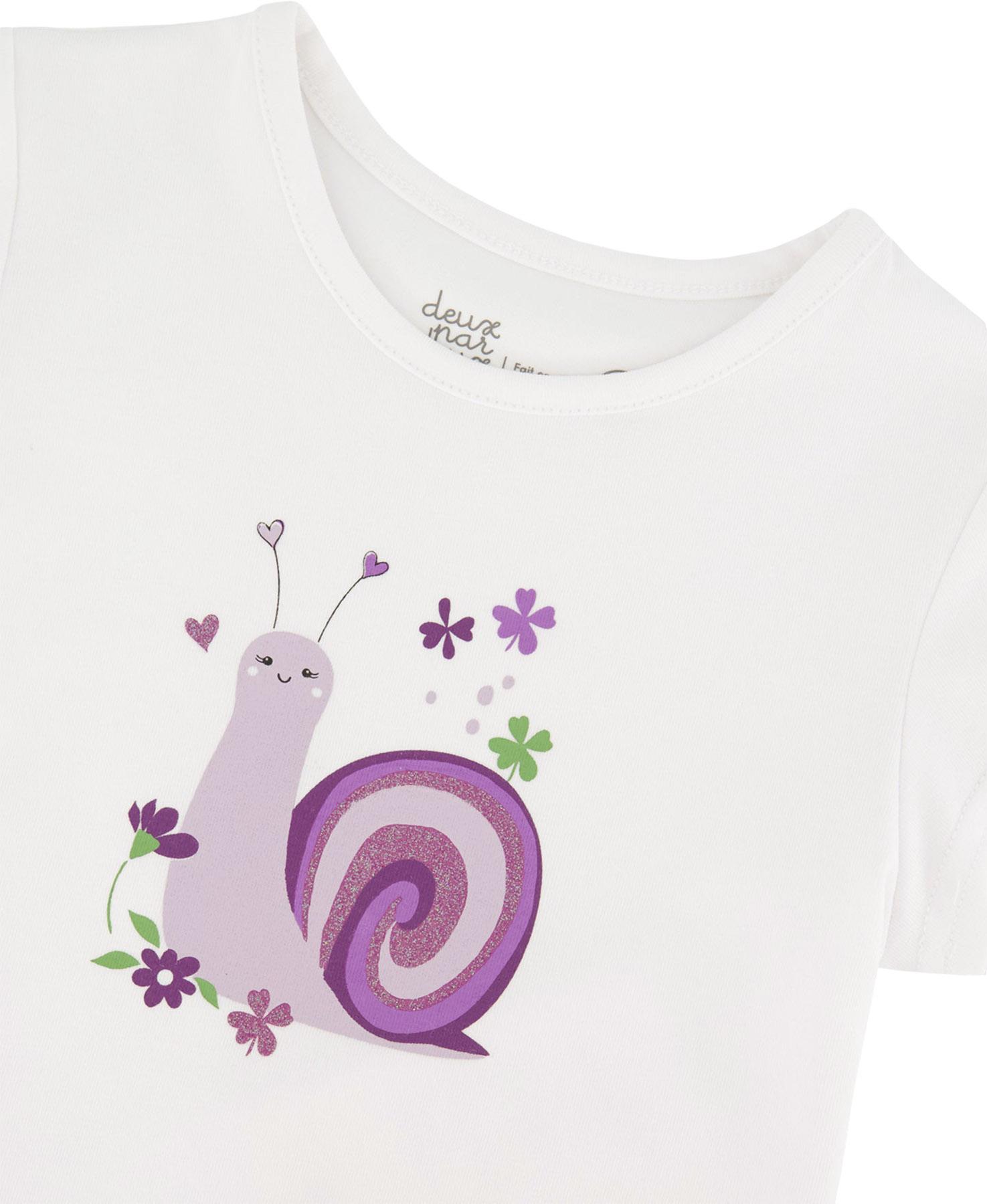 Product gallery image number 2 for product Organic Cotton Jersey T-Shirt - Little Girl