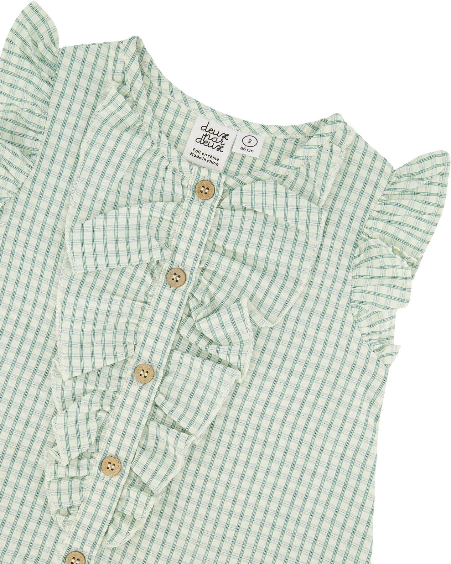 Product gallery image number 3 for product Plaid Poplin Dress - Little Girl