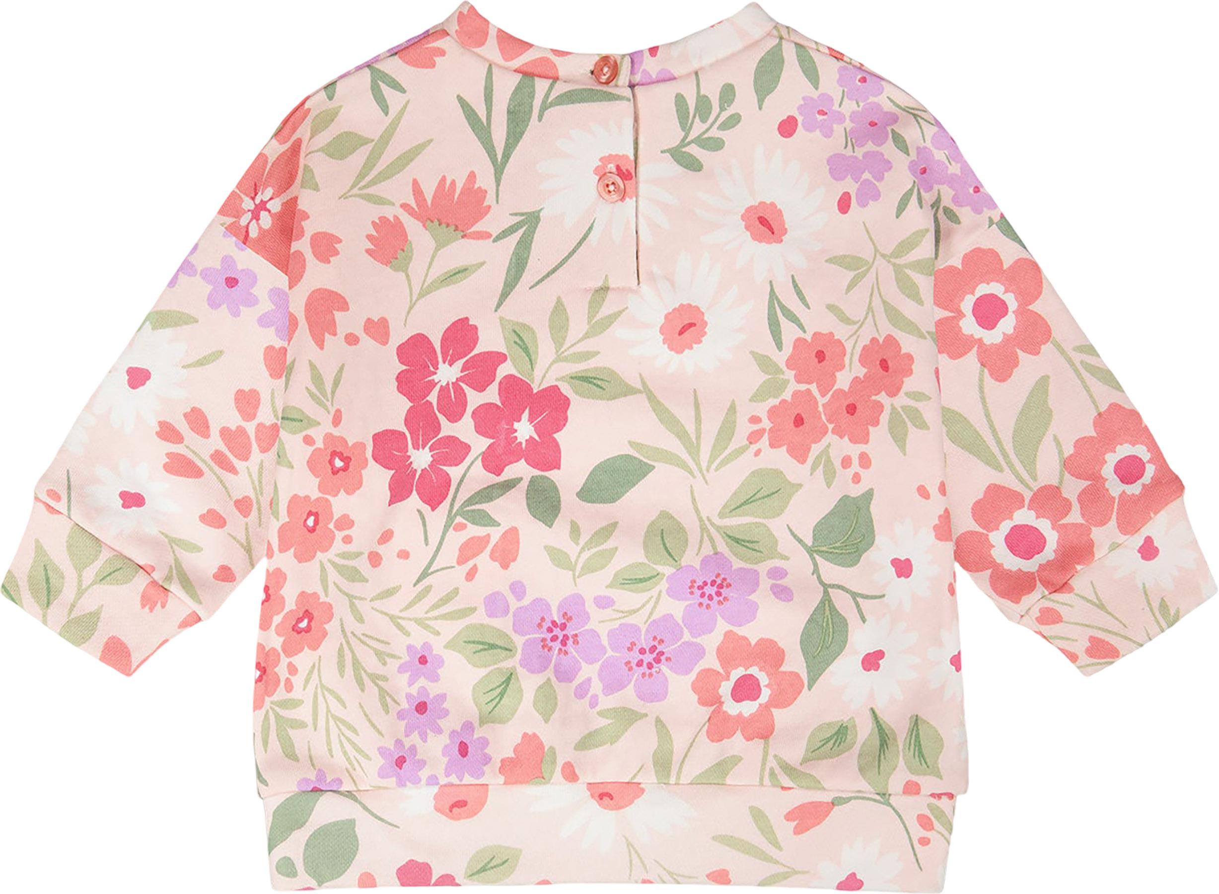 Product gallery image number 2 for product Chandail en molleton en éponge française imprimé - Petite fille