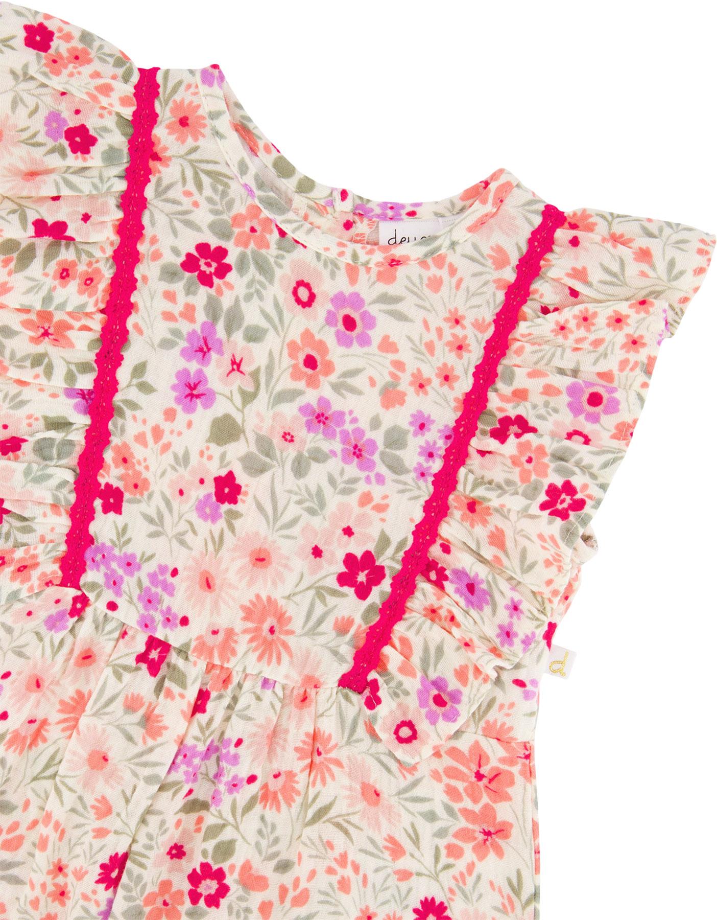 Product gallery image number 3 for product Printed Muslin Jumpsuit - Big Girl