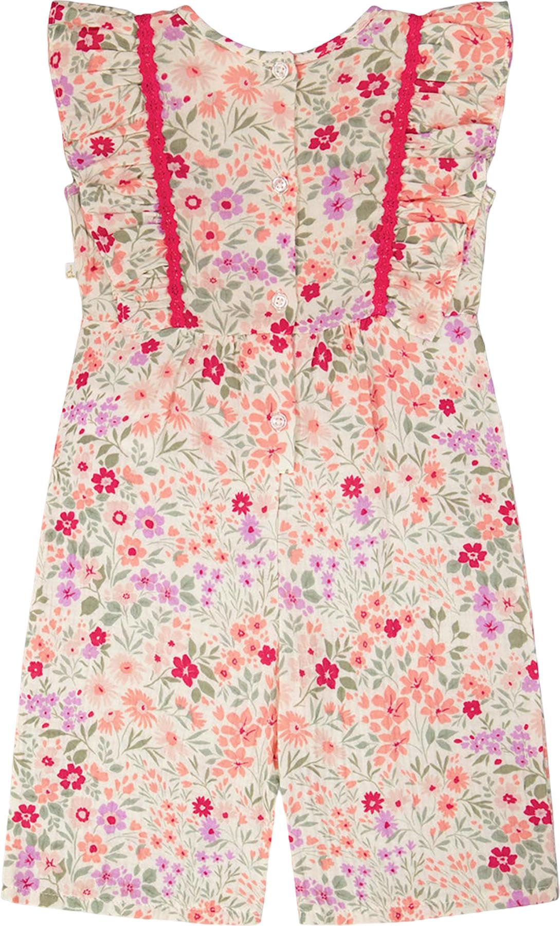 Product gallery image number 2 for product Printed Muslin Jumpsuit - Little Girl
