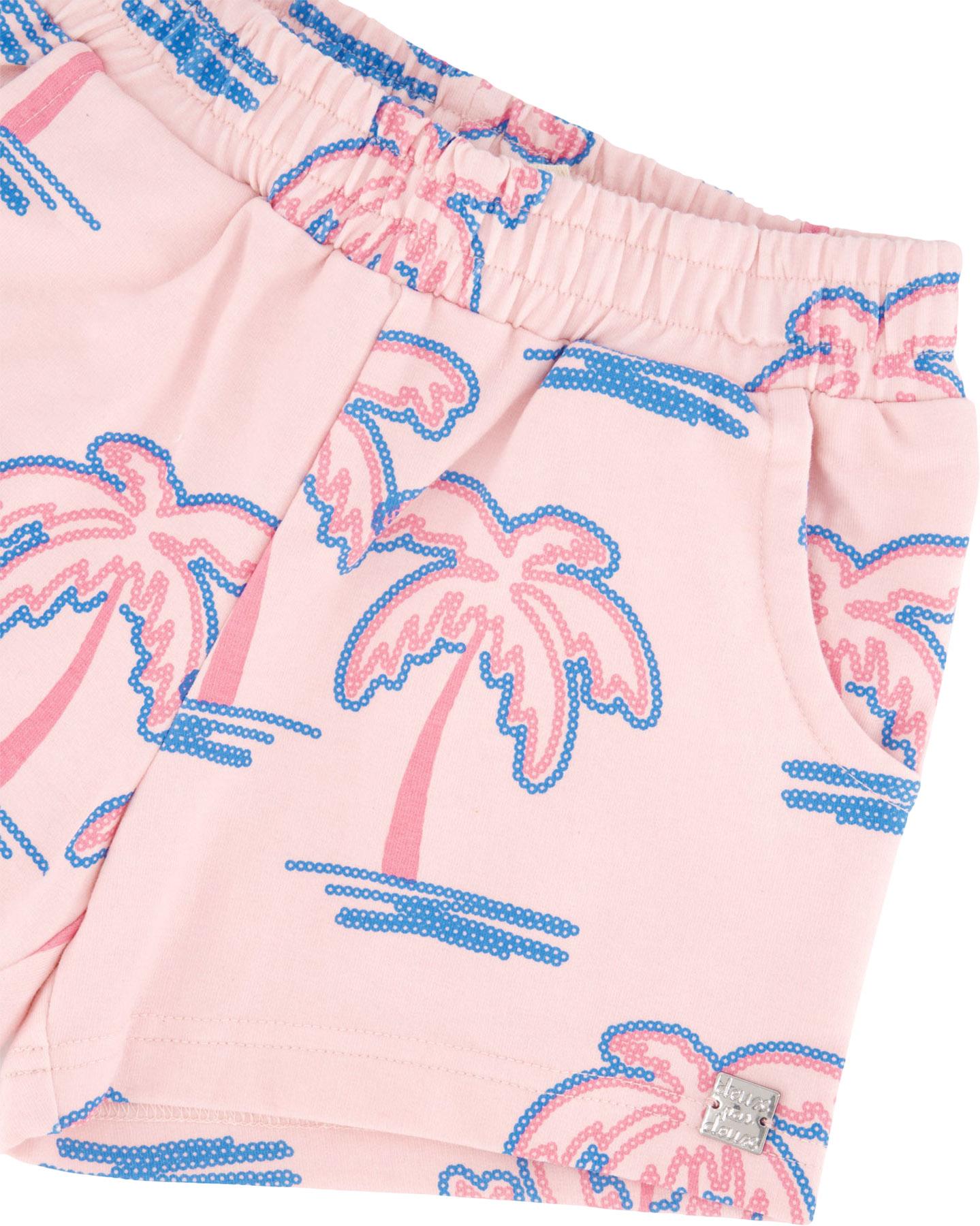 Product gallery image number 3 for product Printed French Terry Shorts - Big Girl