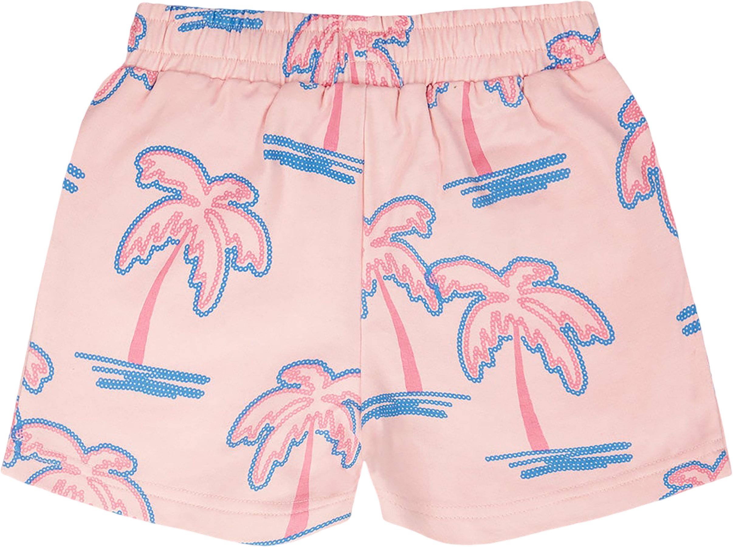 Product gallery image number 3 for product Printed French Terry Shorts - Little Girl