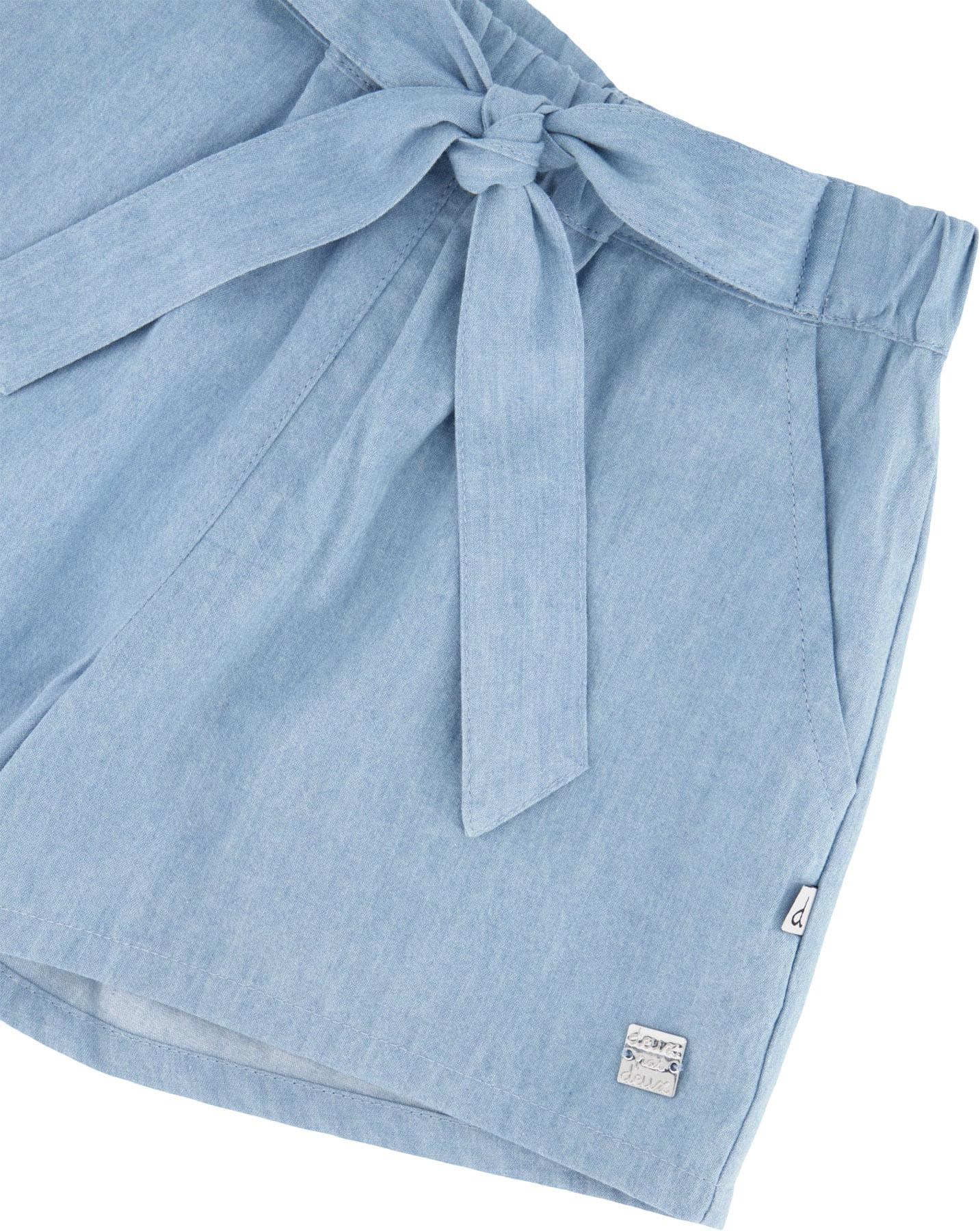 Product gallery image number 3 for product Chambray Shorts - Big Girl