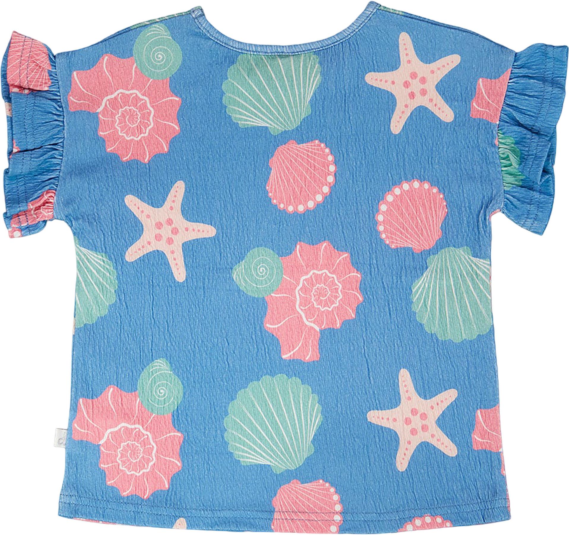 Product gallery image number 2 for product Printed Crinkle Jersey T-Shirt - Little Girl