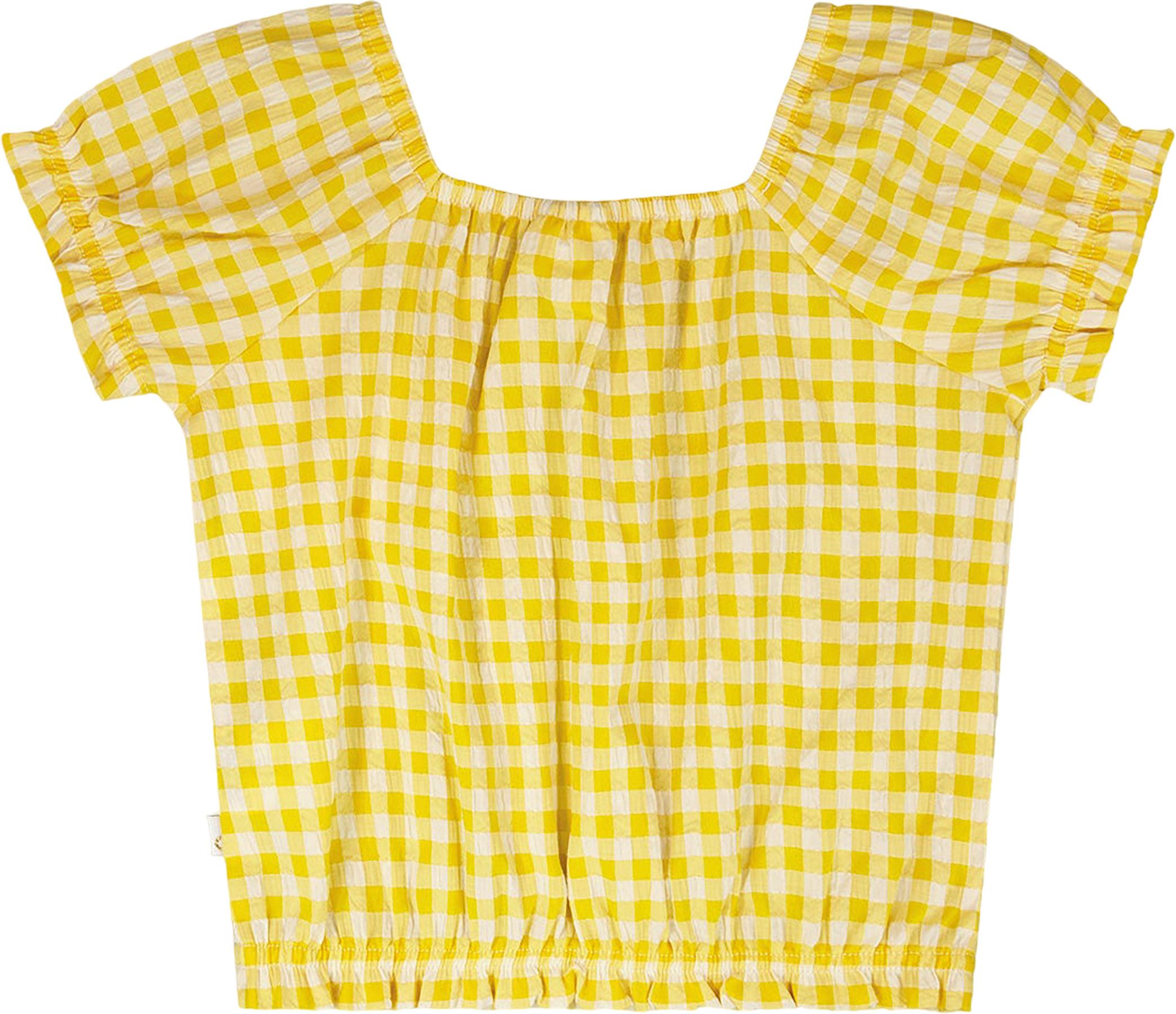 Product gallery image number 2 for product Gingham Peasant Top - Big Girl