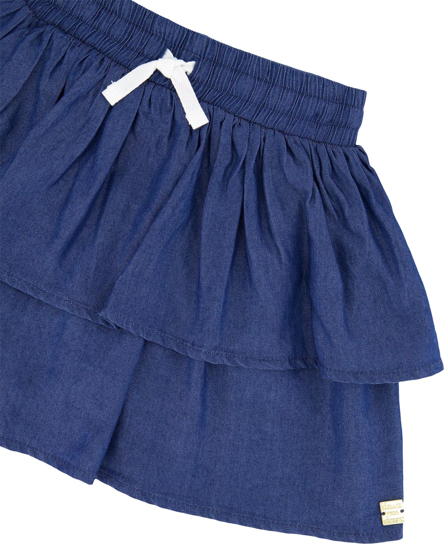 Product gallery image number 2 for product Chambray Skort - Big Girl 