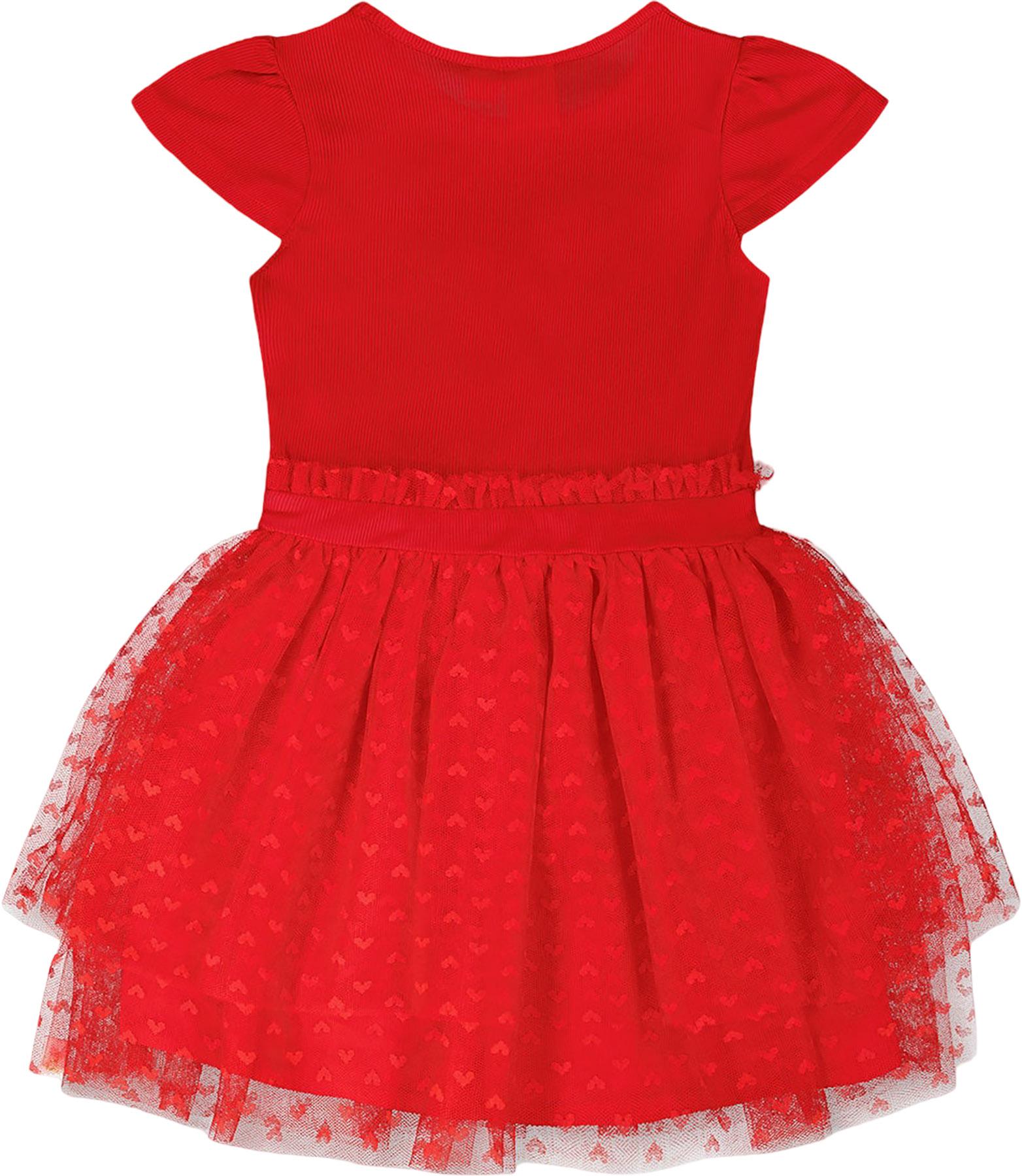 Product gallery image number 2 for product Bi-Material Dress - Little Girl