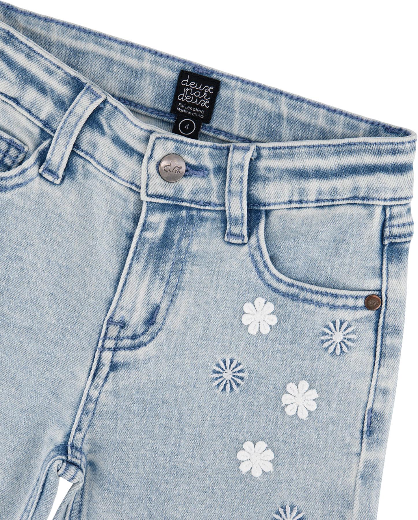 Product gallery image number 3 for product Wide Leg Denim Jeans - Big Girl