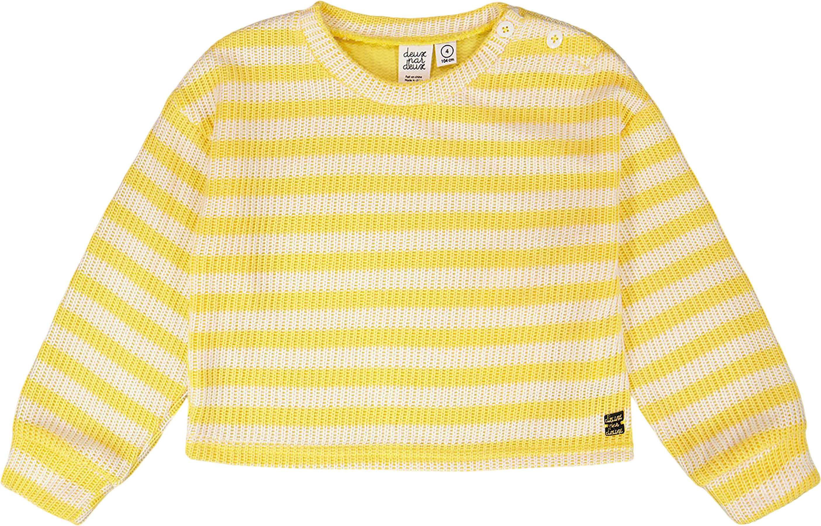Yellow - White Stripes